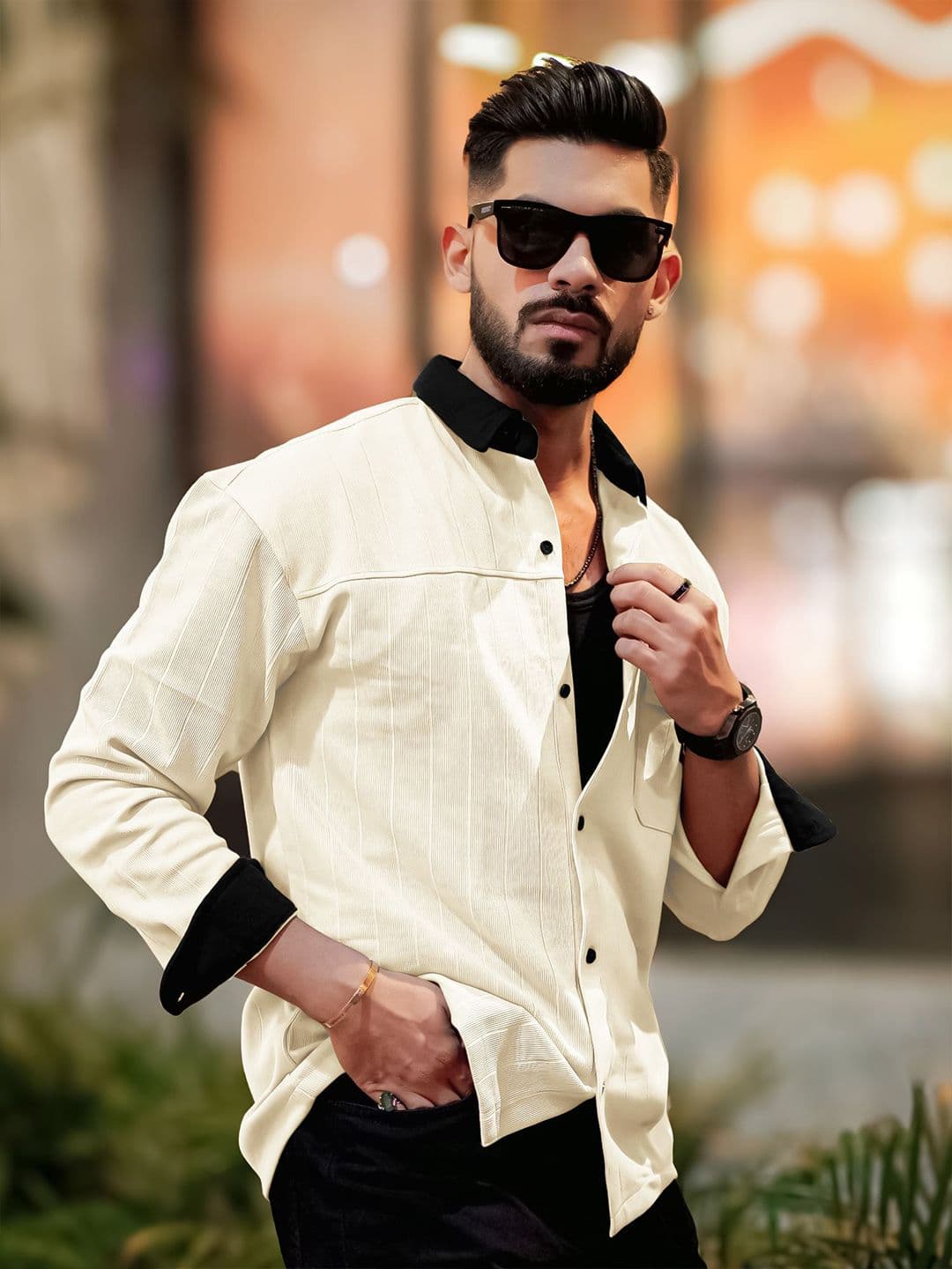 Maniac Men Comfort Casual Shirt thumbnail 4