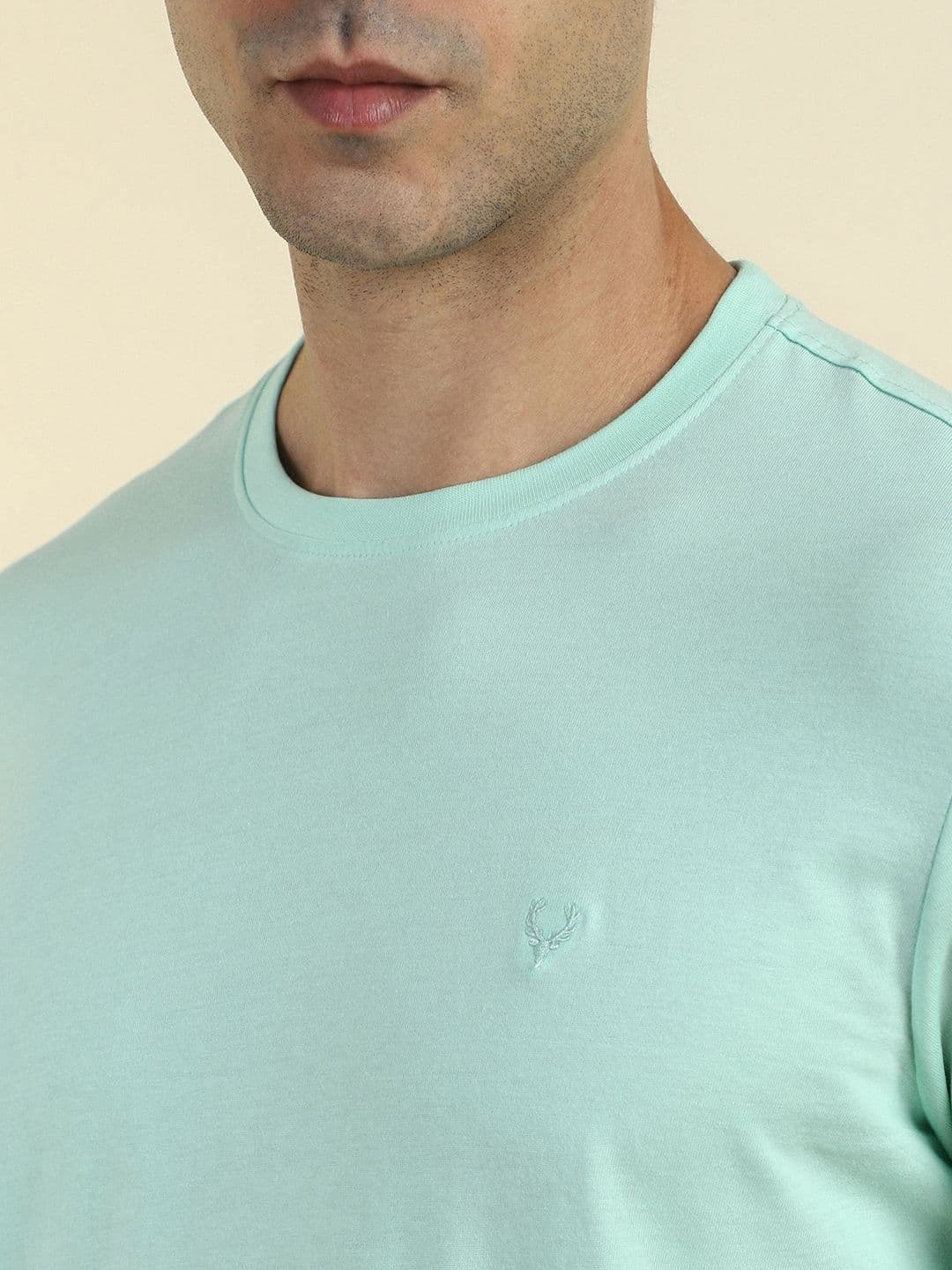 Allen Solly Men Raw Edge Slim Fit T-shirt thumbnail 2