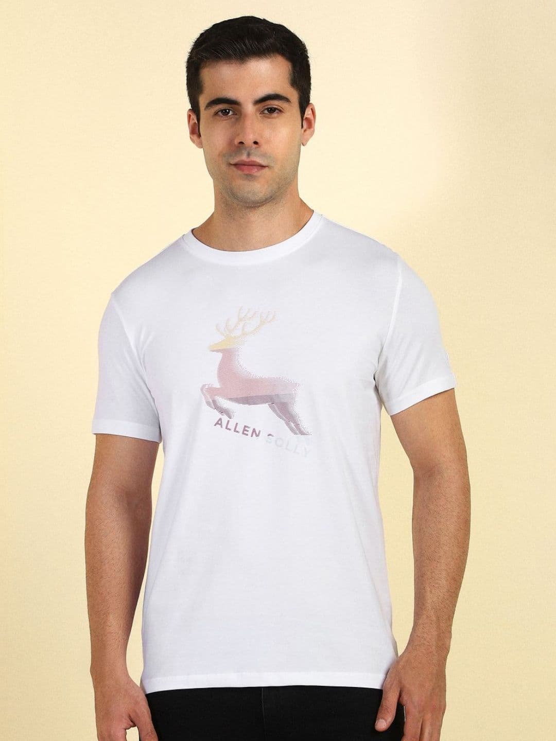 Allen Solly Men Printed Slim Fit T-shirt - view 1