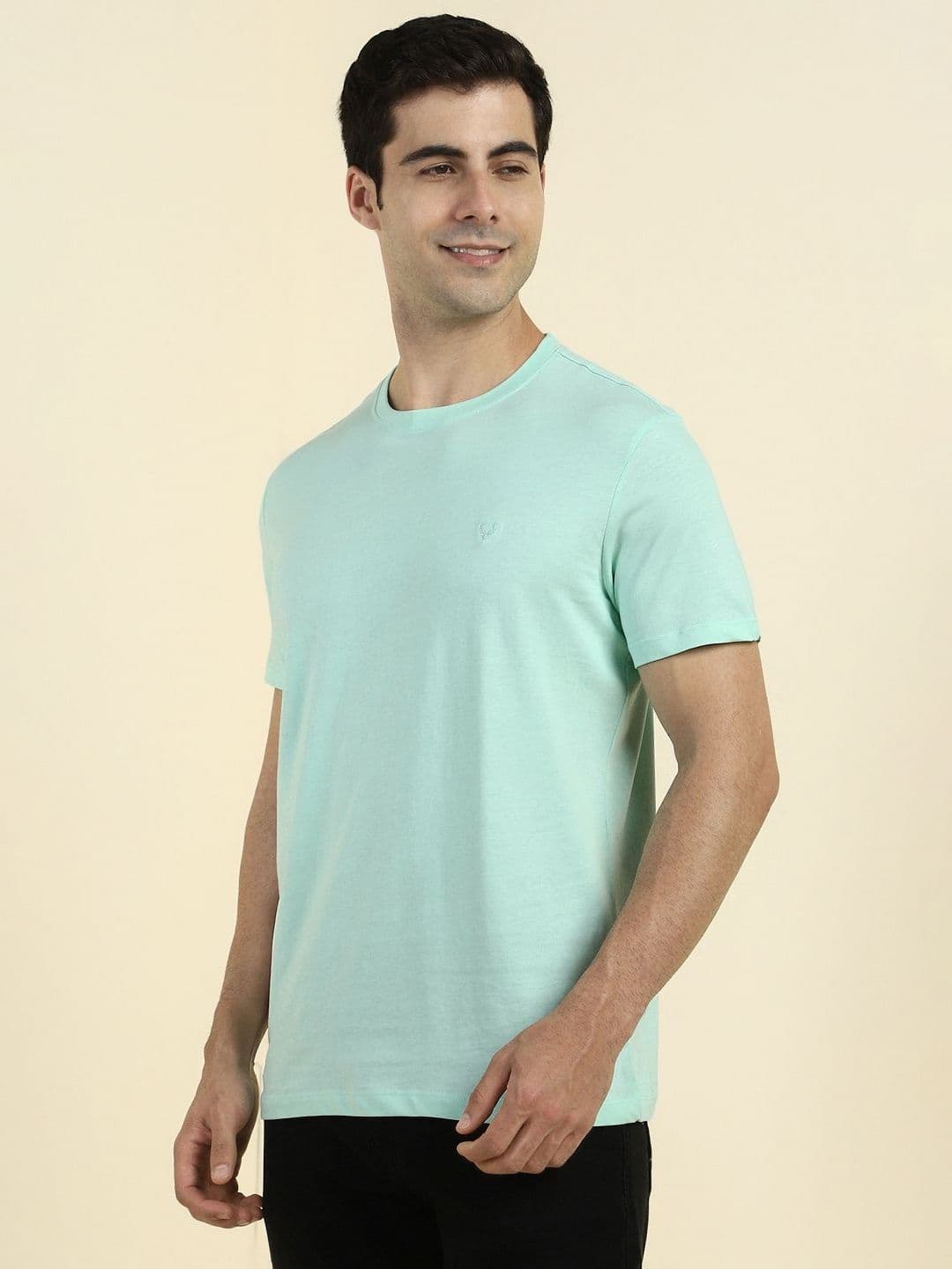 Allen Solly Men Raw Edge Slim Fit T-shirt thumbnail 5
