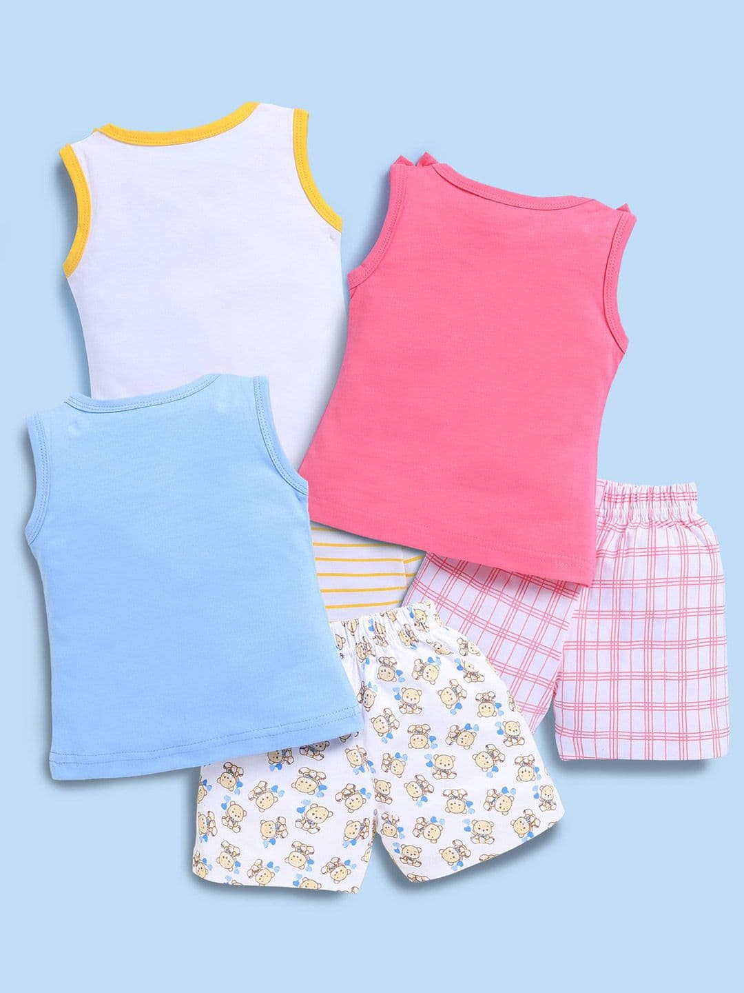 Blushh Berry Unisex Kids Printed Top with Shorts thumbnail 5