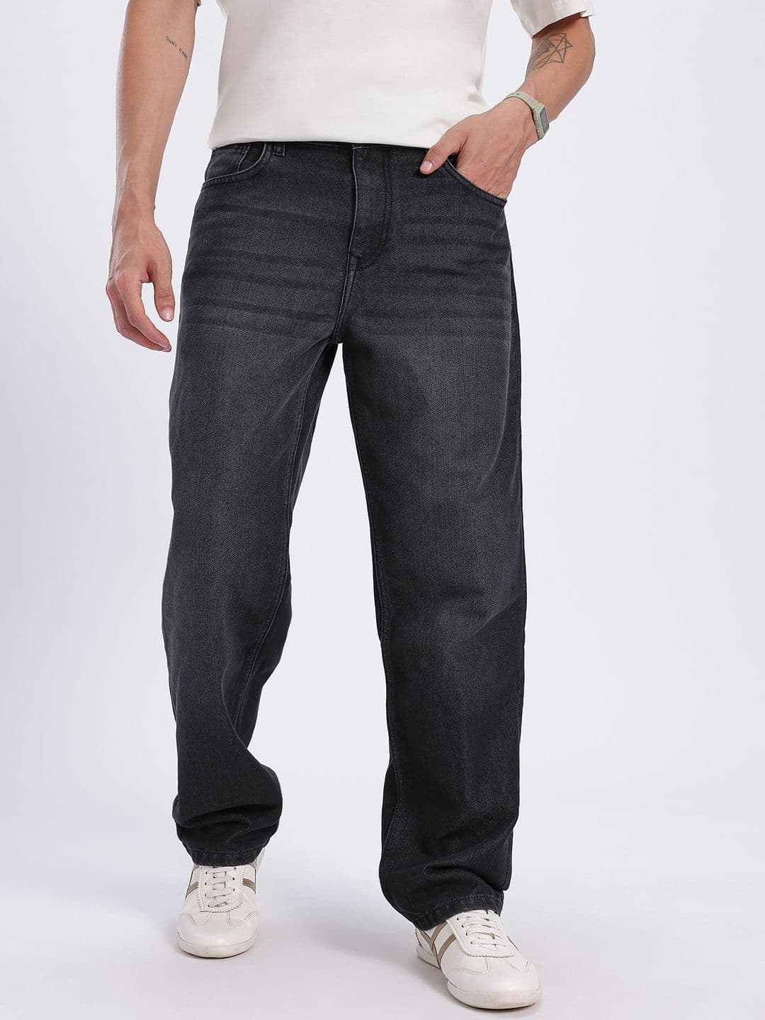 glitchez Men Straight Fit Jeans thumbnail 3