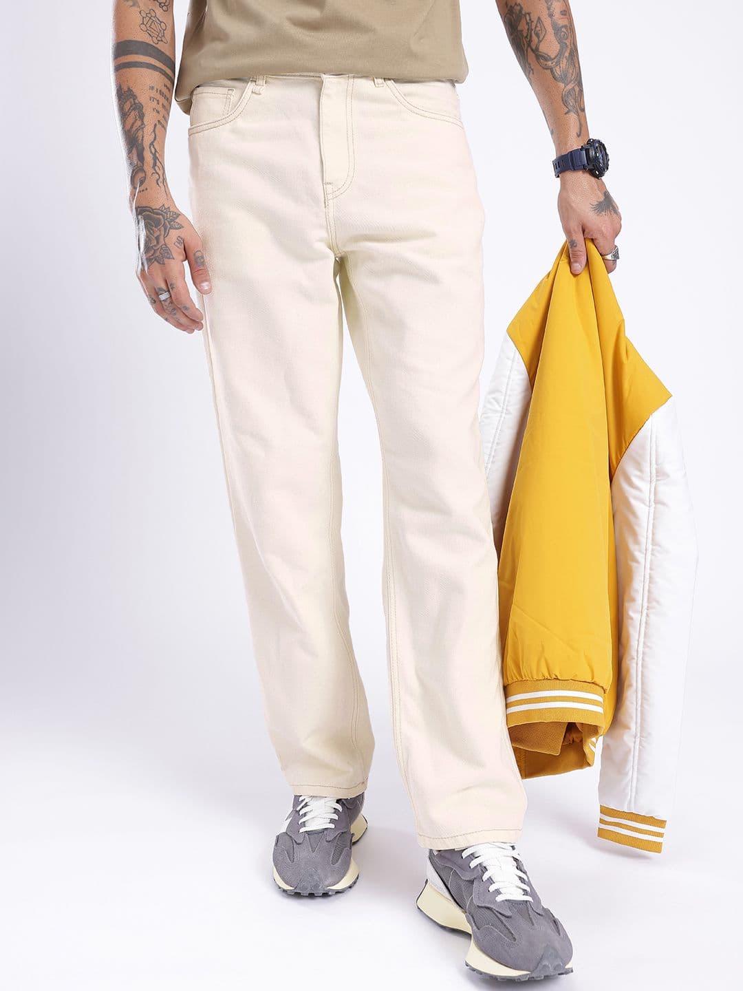 glitchez Men Straight Fit Jeans - view 1
