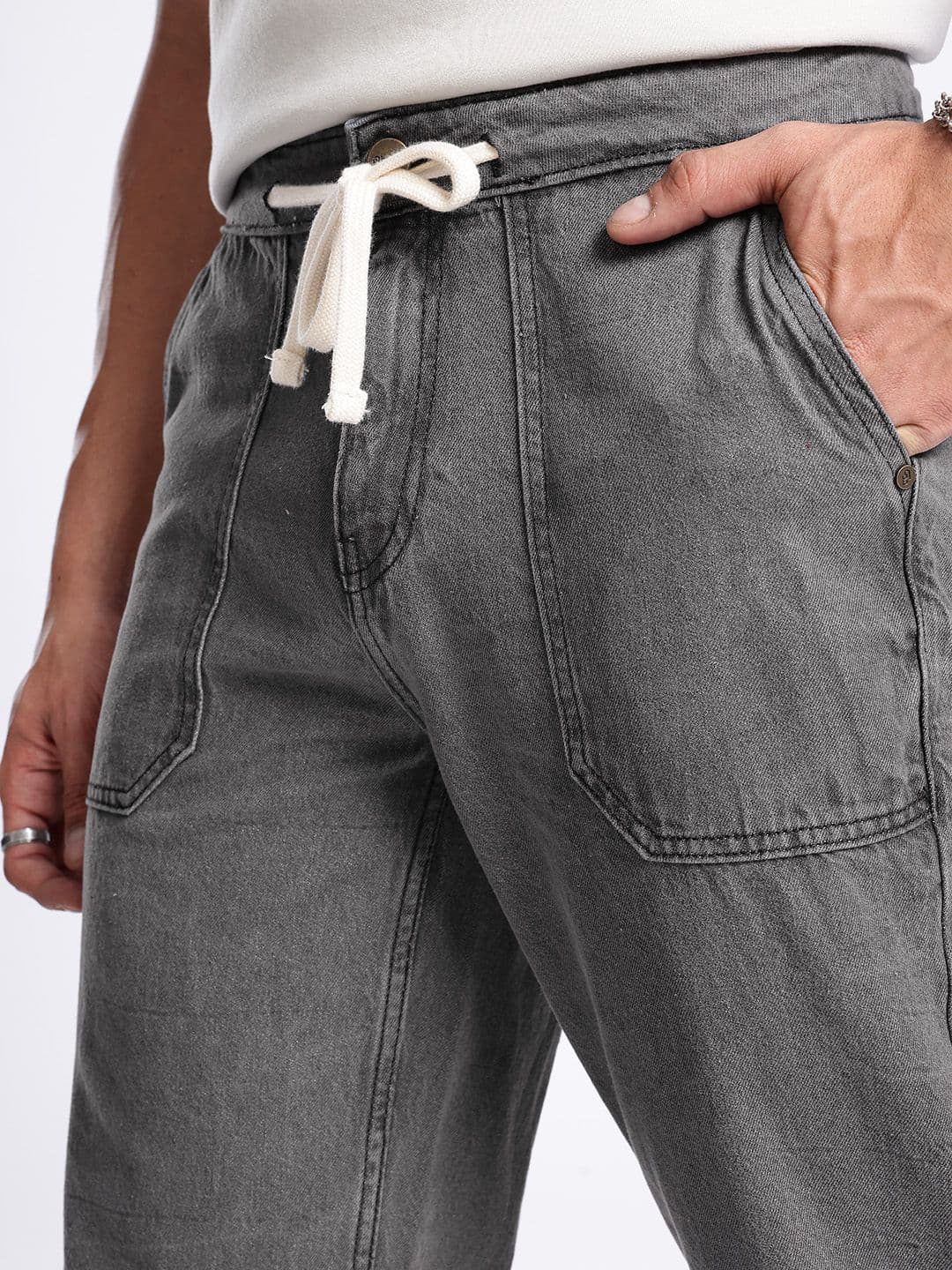 glitchez Men Light Fade Straight Jeans thumbnail 2