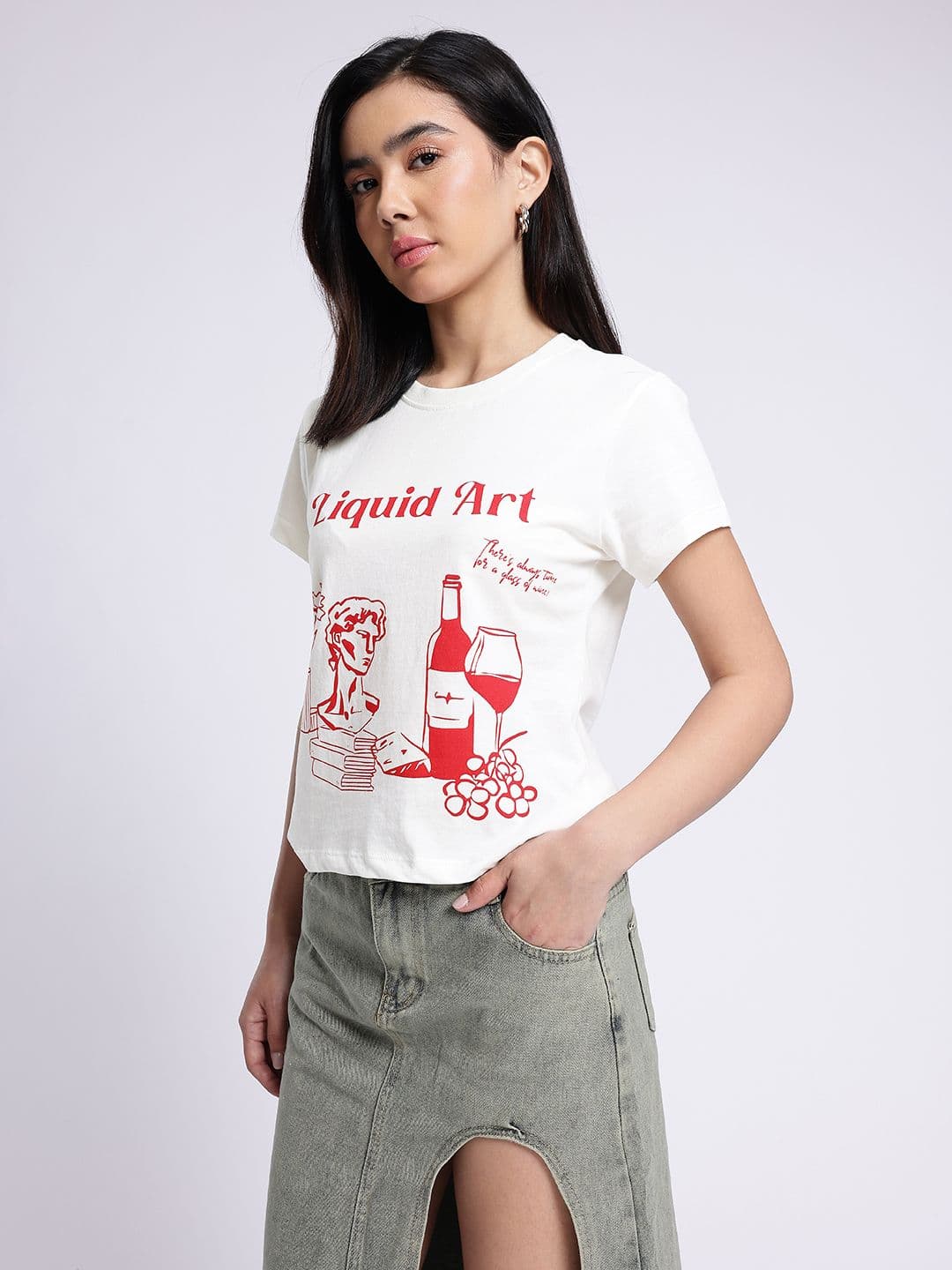 glitchez Graphic Printed T-shirt thumbnail 2