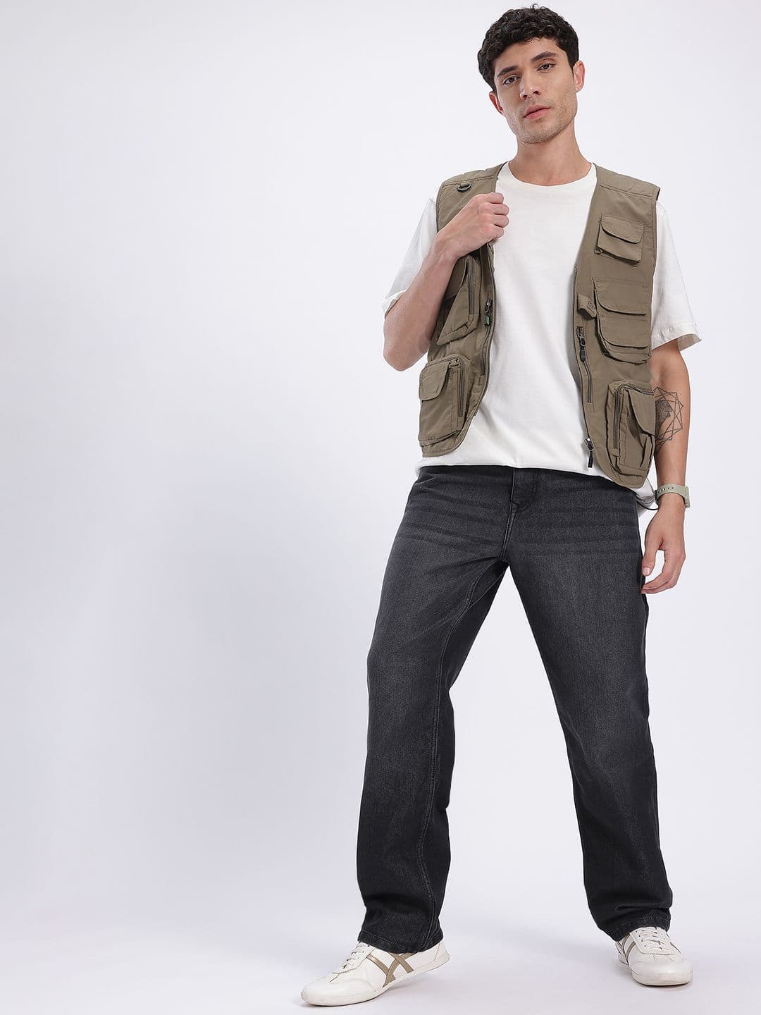 glitchez Men Straight Fit Jeans thumbnail 5
