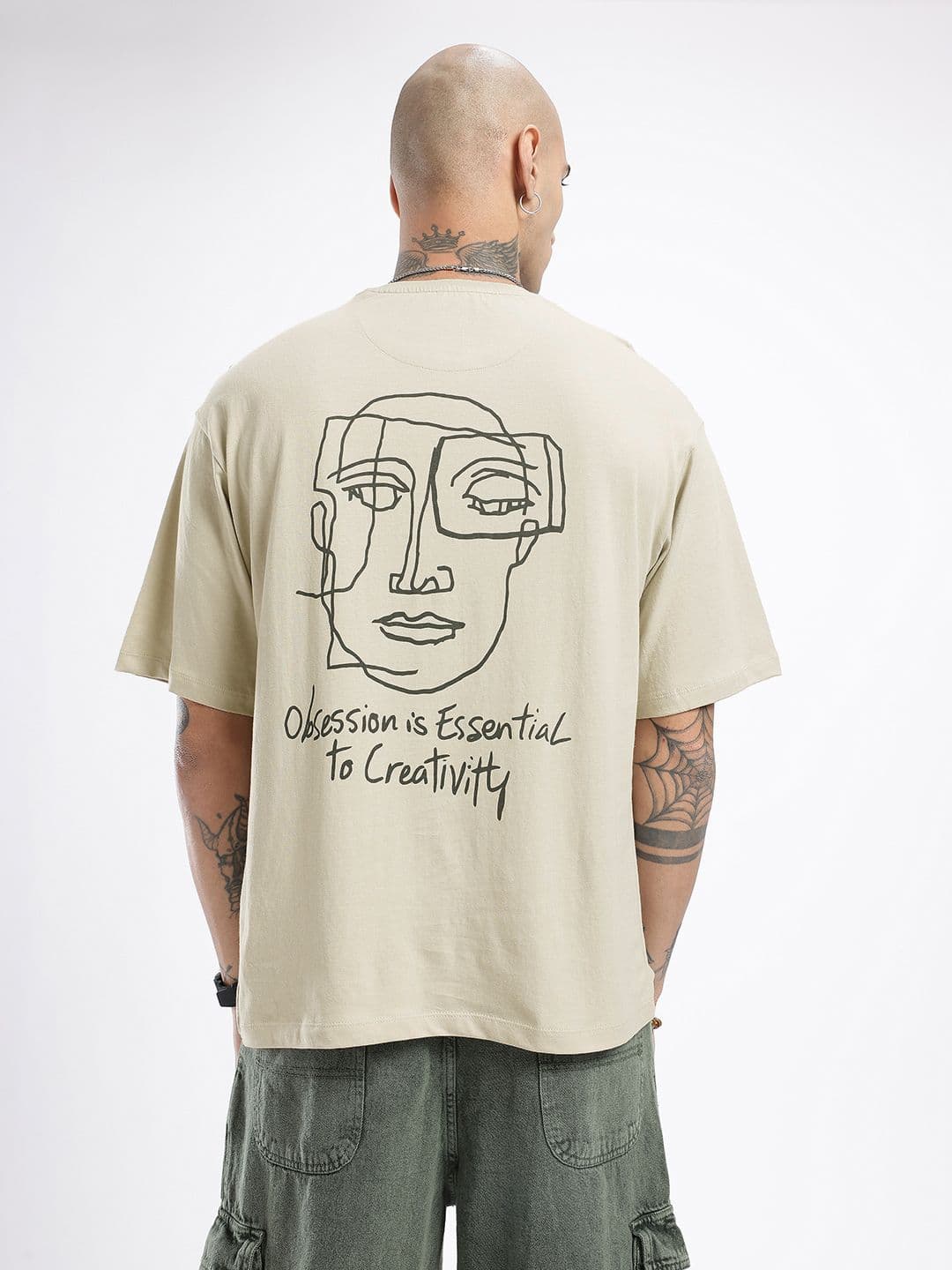 glitchez Printed Relaxed Fit T-shirt thumbnail 7