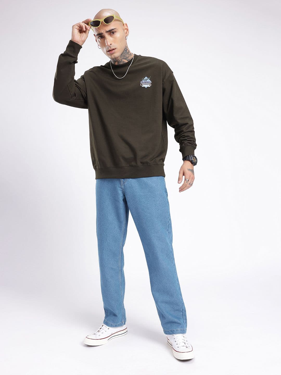 glitchez Men Straight Fit Jeans thumbnail 4