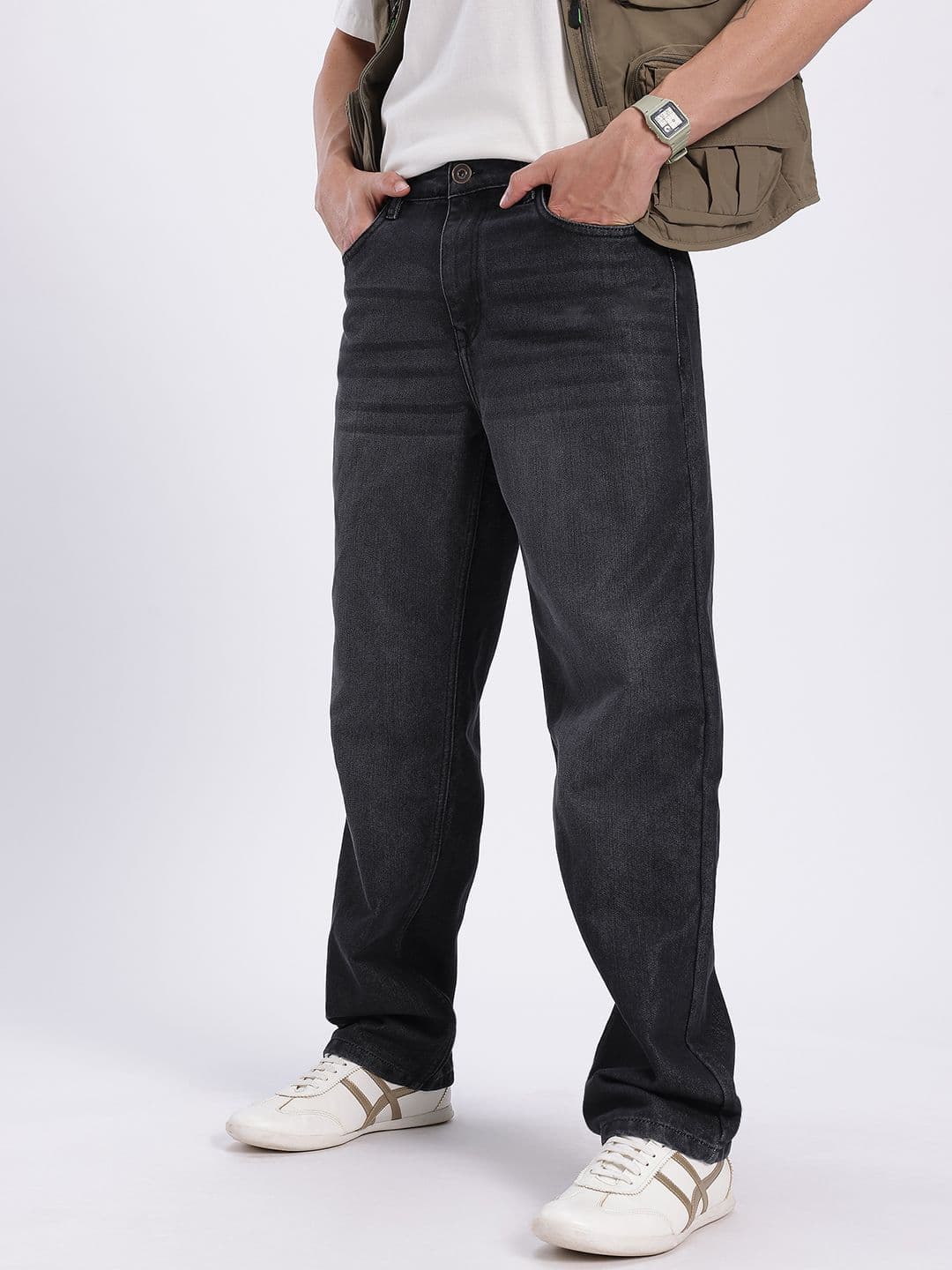 glitchez Men Straight Fit Jeans - view 1
