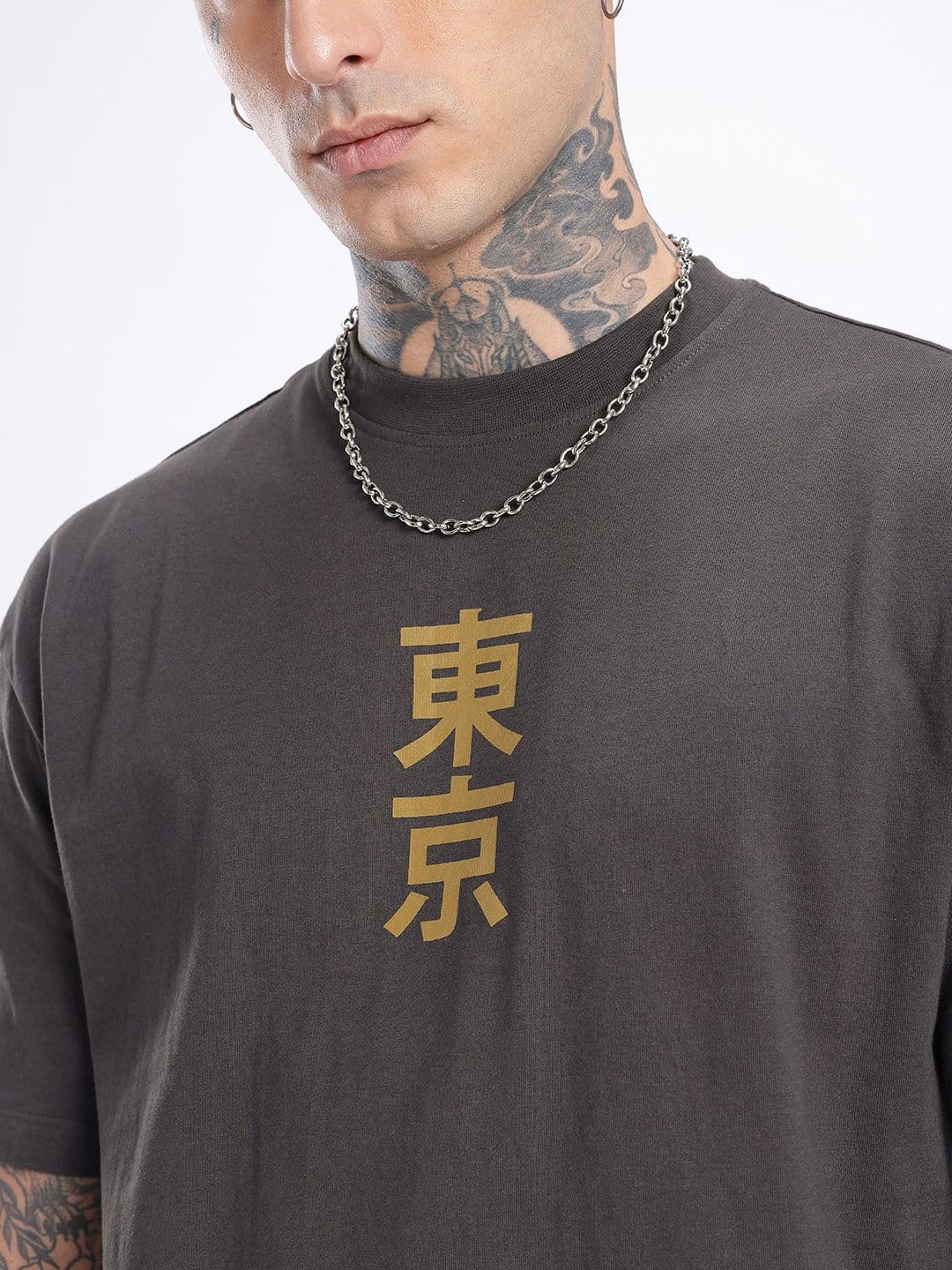glitchez Printed Relaxed Fit T-shirt thumbnail 6