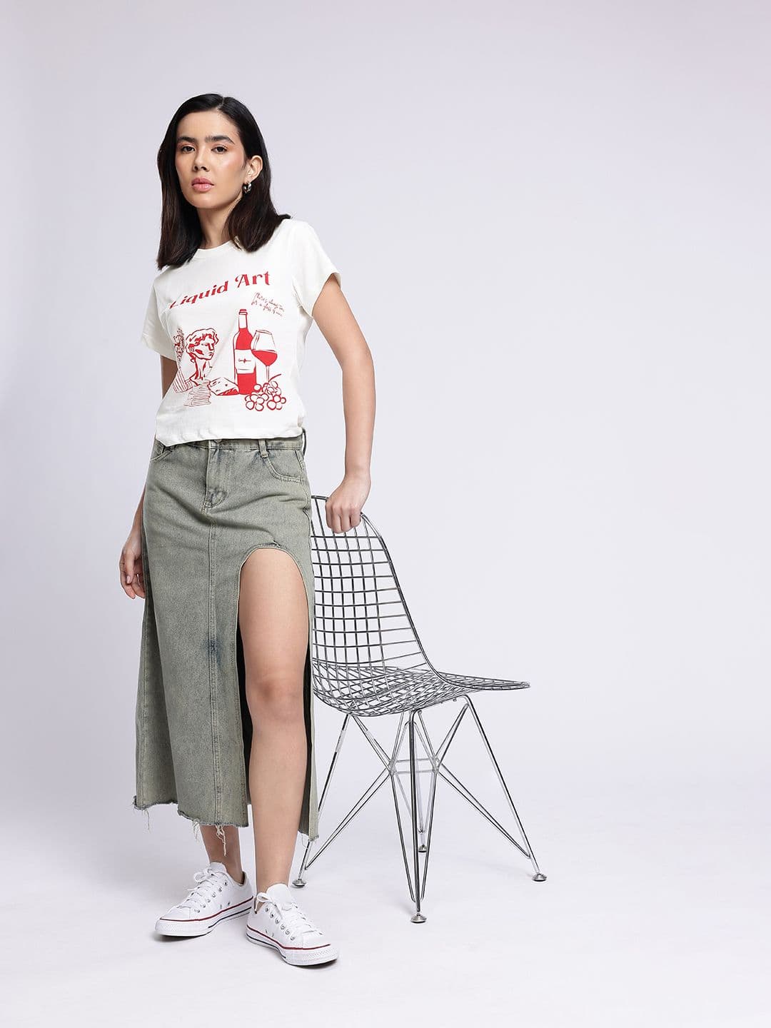 glitchez Graphic Printed T-shirt thumbnail 4
