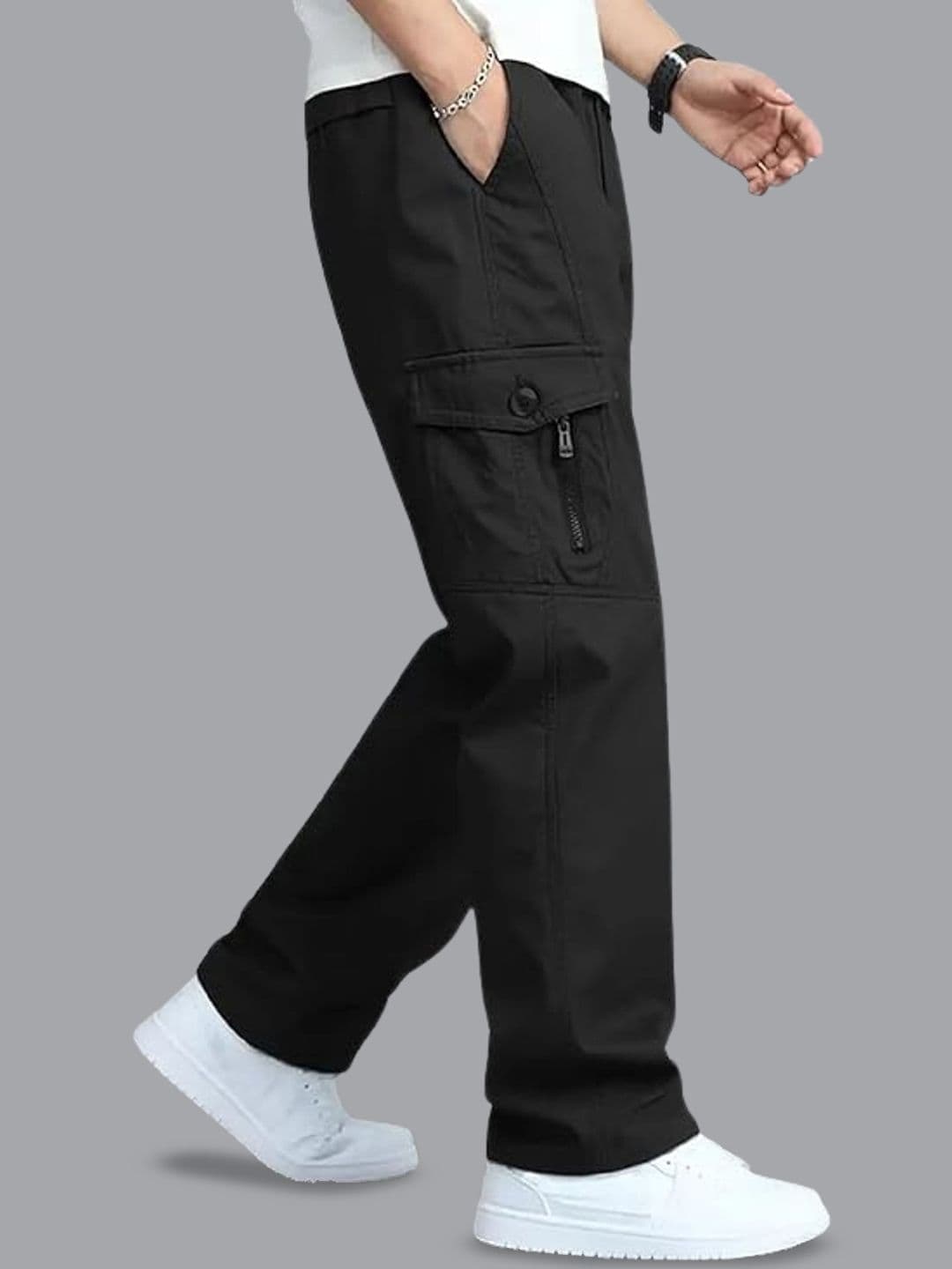 FABRIPPLE Men Cargos Trousers thumbnail 2