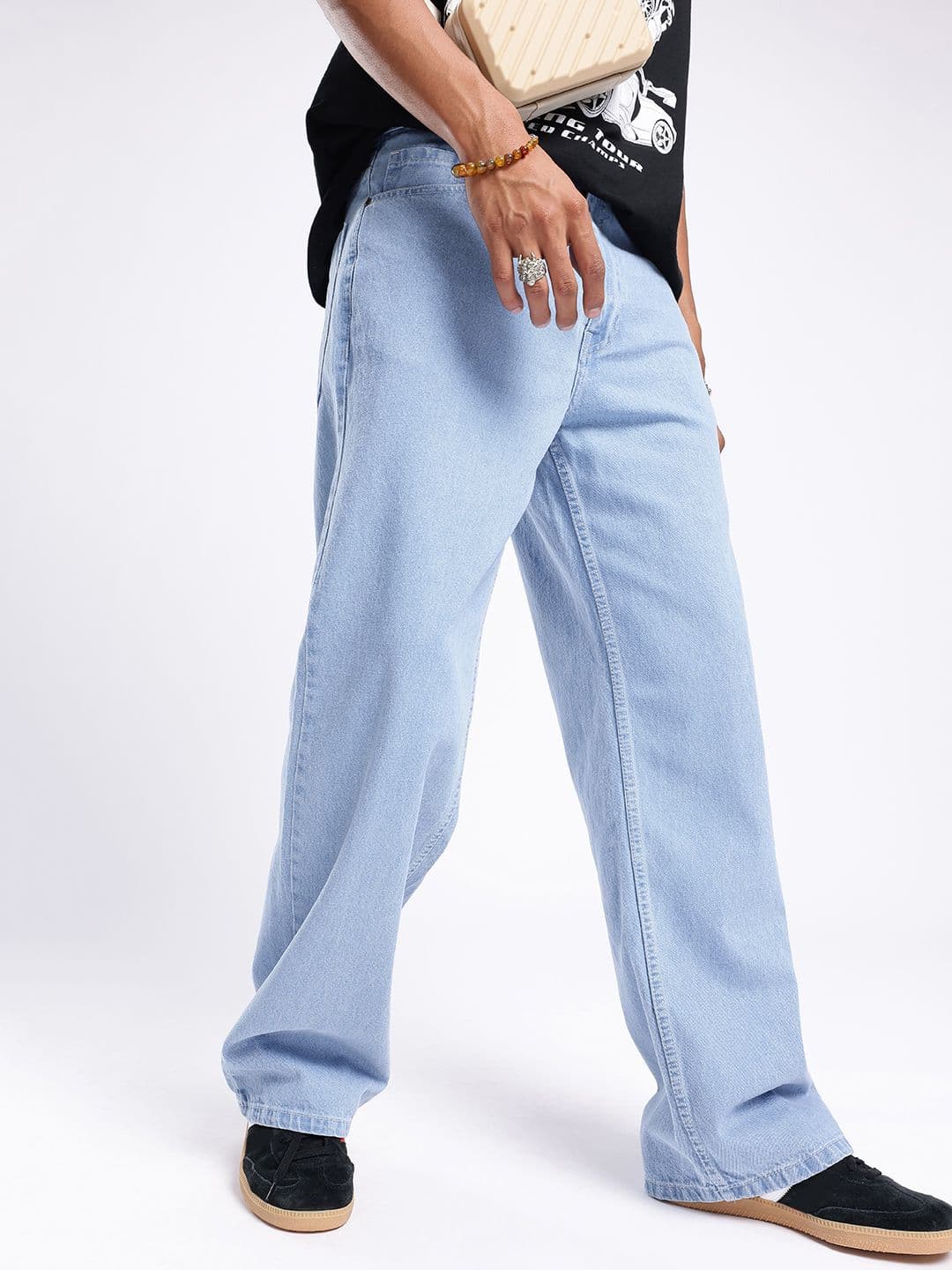 glitchez Men Flared Fit Jeans - view 1