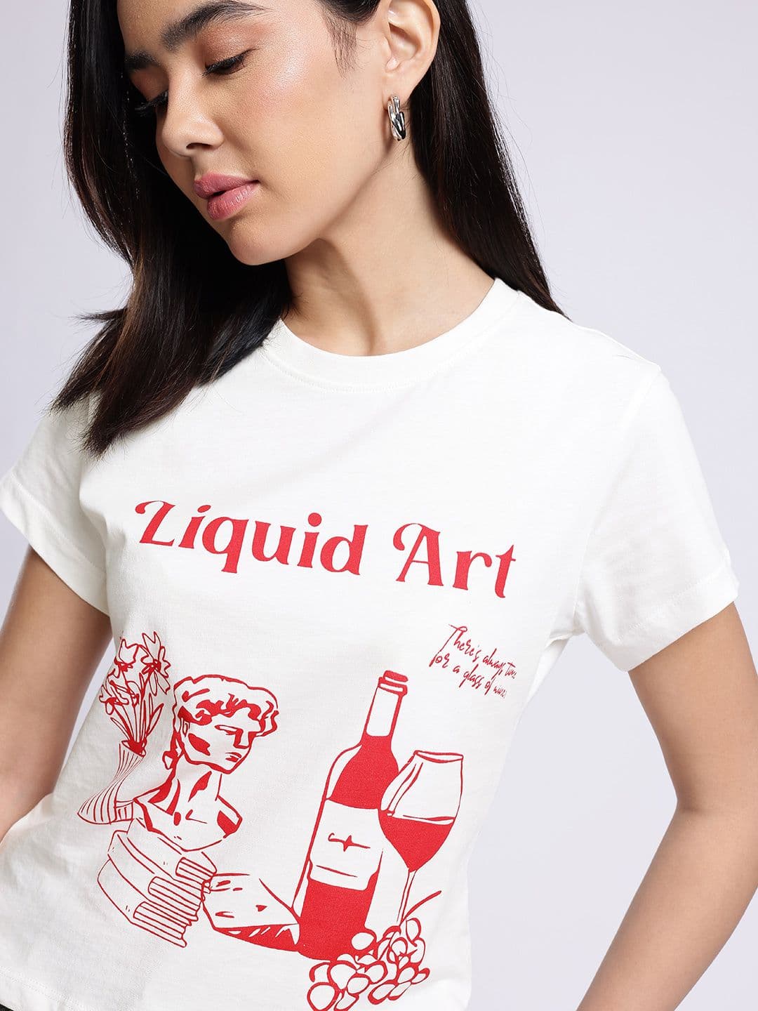 glitchez Graphic Printed T-shirt thumbnail 6