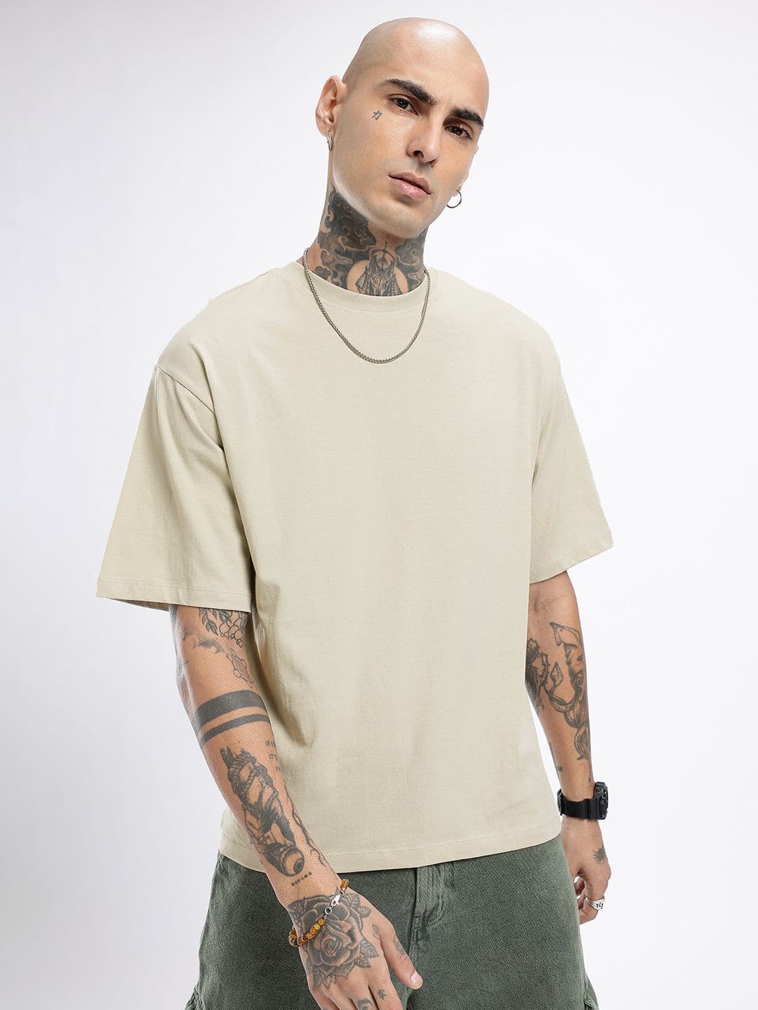 glitchez Printed Relaxed Fit T-shirt thumbnail 2