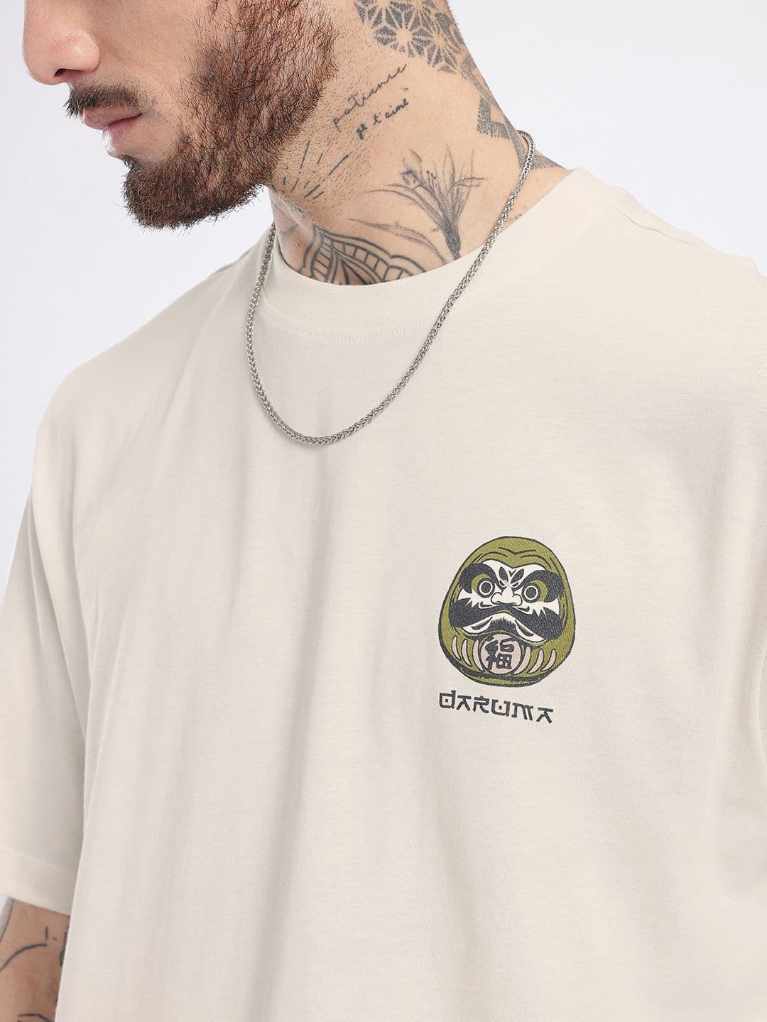 glitchez Printed Oversized T-shirt thumbnail 6