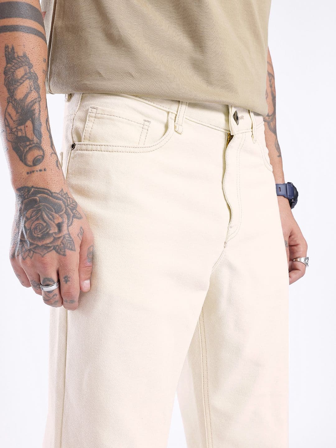 glitchez Men Straight Fit Jeans thumbnail 7