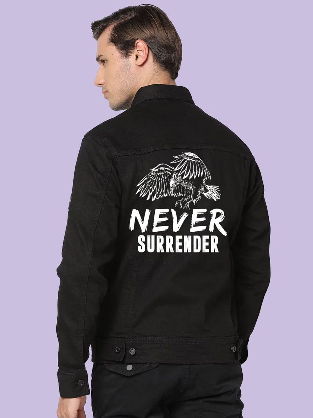 KLIZEN Men Denim Jacket with Embroidered thumbnail 3