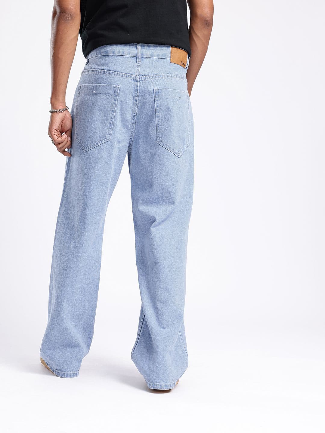 glitchez Men Flared Fit Jeans thumbnail 3
