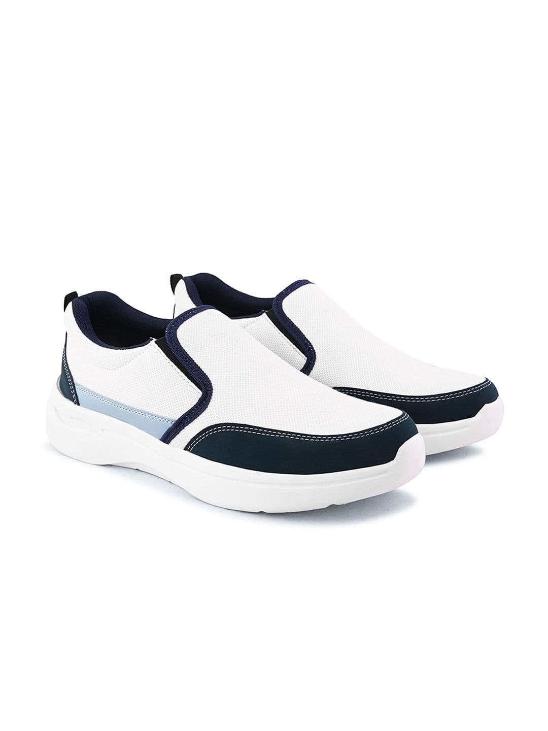 The Roadster Lifestyle Co Men Colourblocked Slip-On Sneakers thumbnail 5