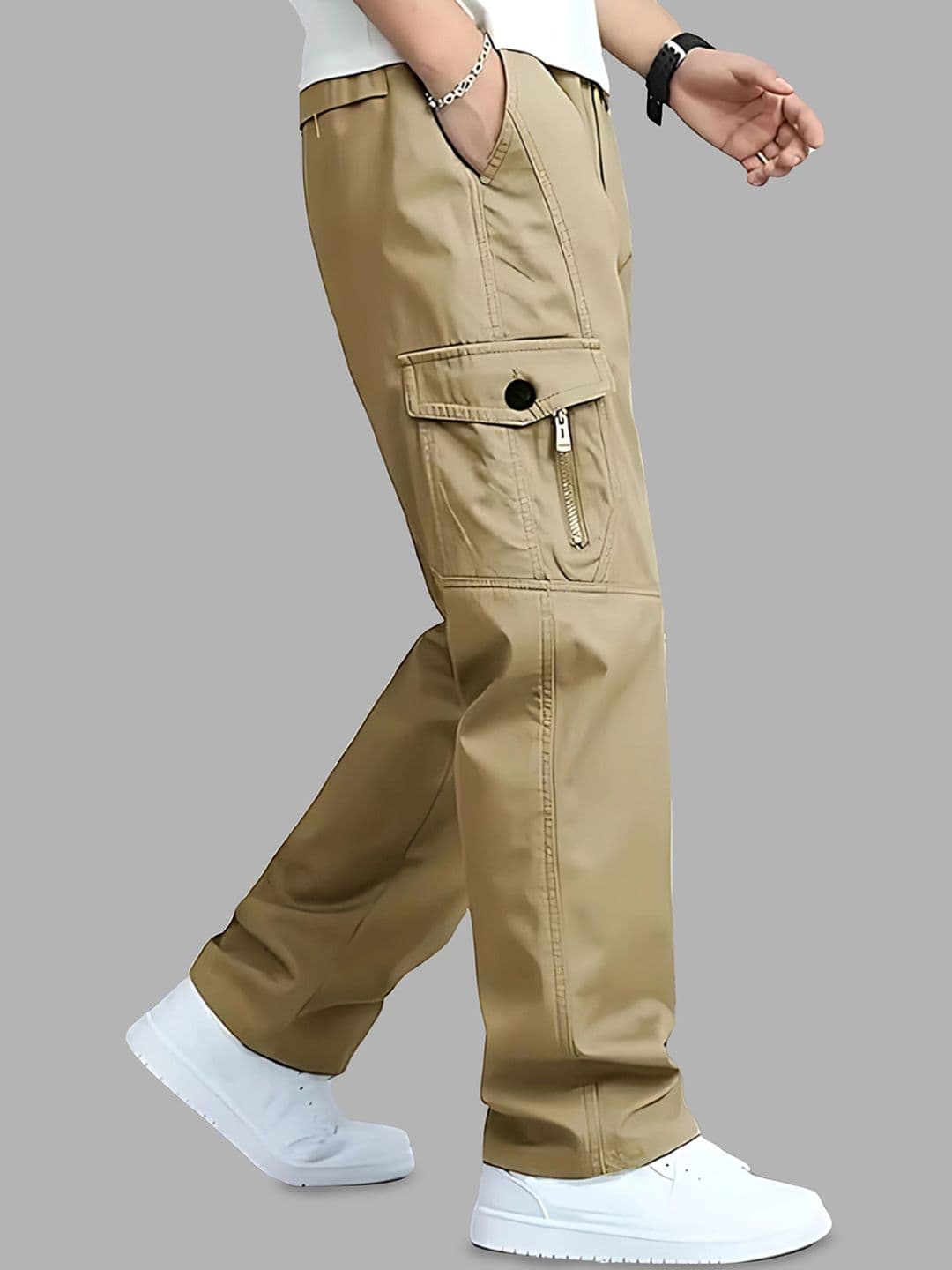 FABRIPPLE Men Cargos Trousers thumbnail 2