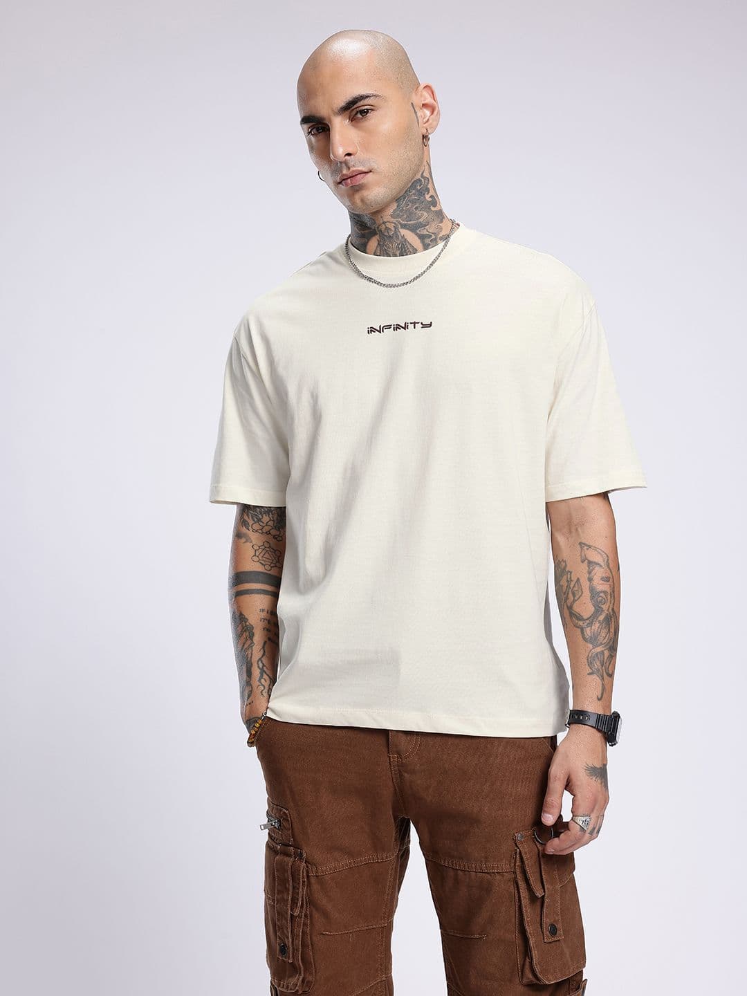 glitchez Printed Relaxed T-shirt thumbnail 6