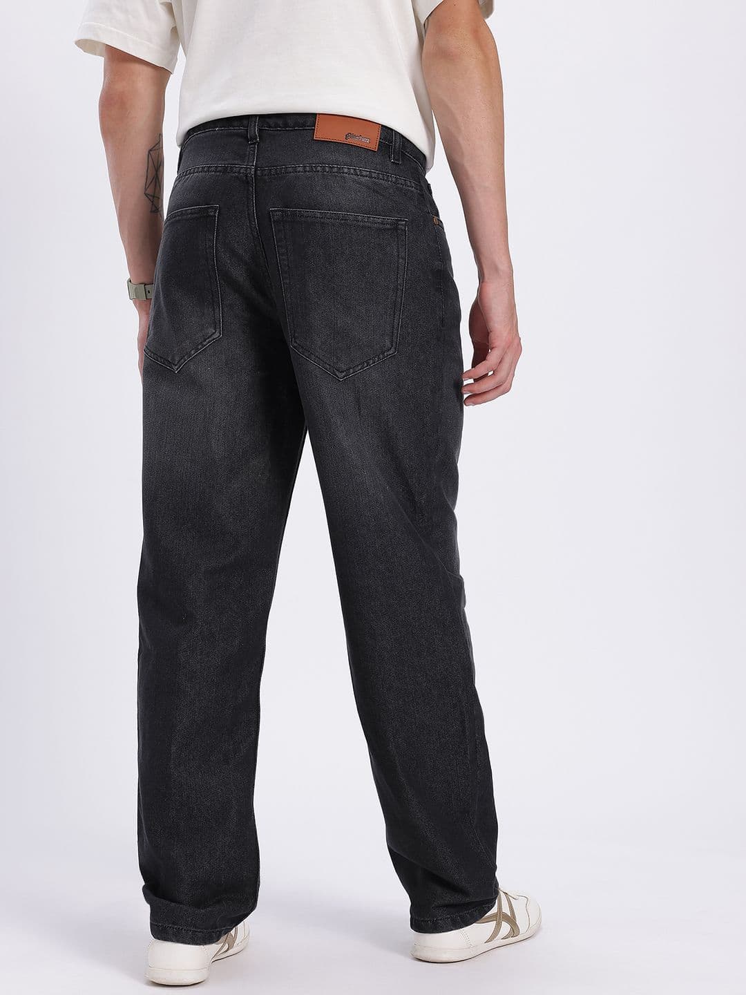 glitchez Men Straight Fit Jeans thumbnail 6