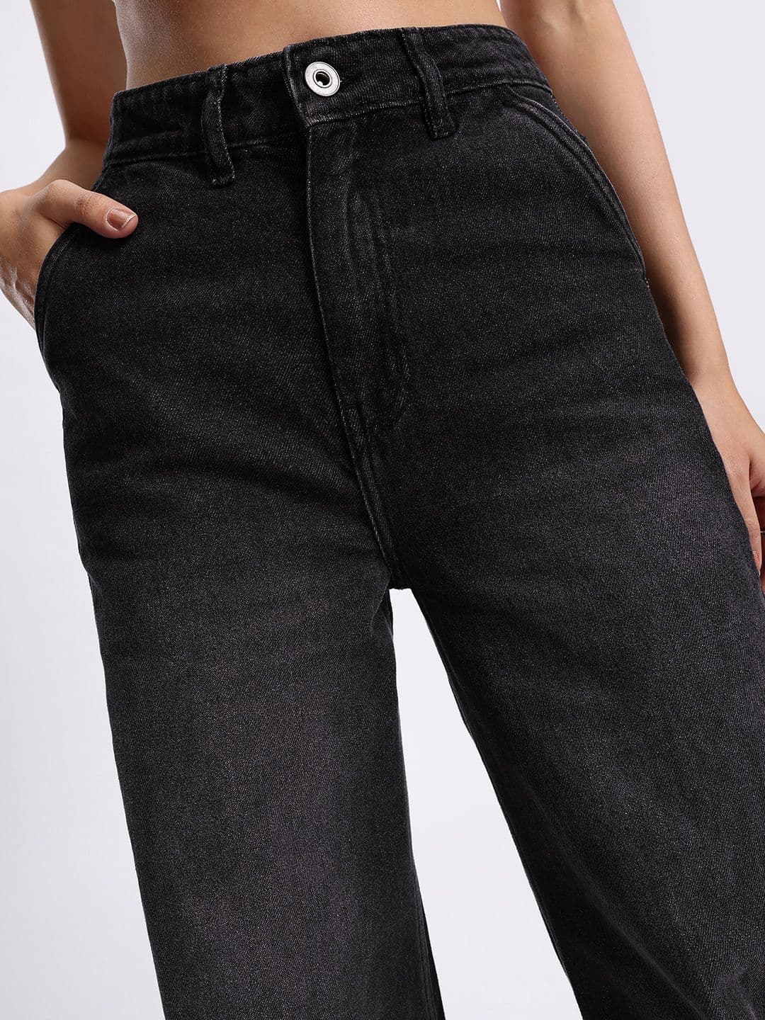 glitchez Women Light Fade Wide Leg  Jeans thumbnail 8