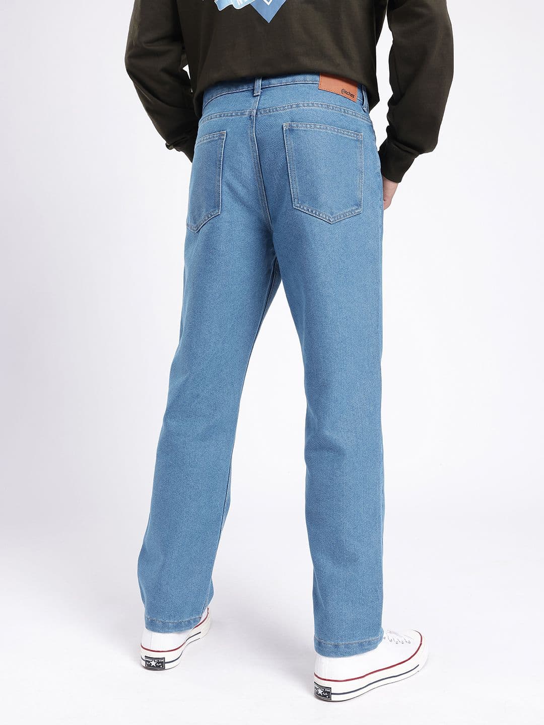 glitchez Men Straight Fit Jeans thumbnail 3