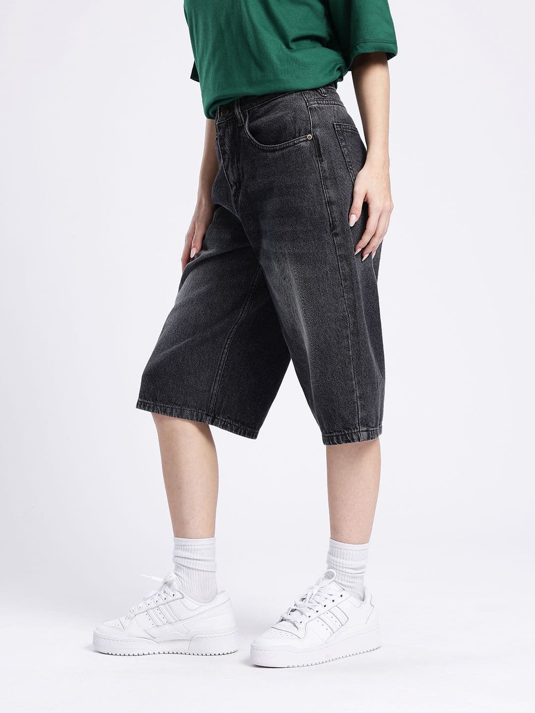 glitchez Women Faded Jorts thumbnail 3