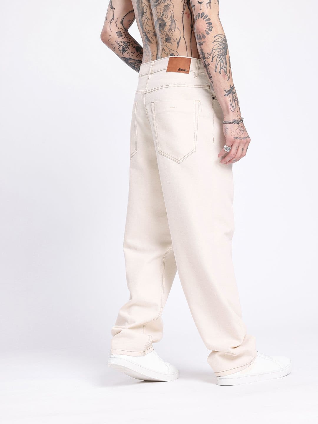 glitchez Men Baggy Baggy Fit Jeans thumbnail 2