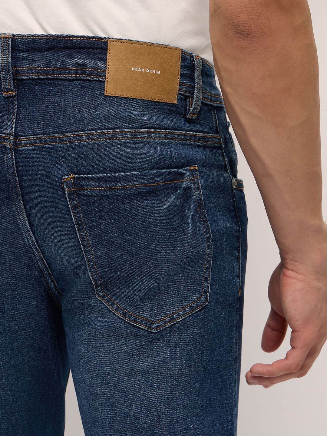 THE BEAR HOUSE Men Slim Fit Jean Cotton Stretchable Jeans thumbnail 6