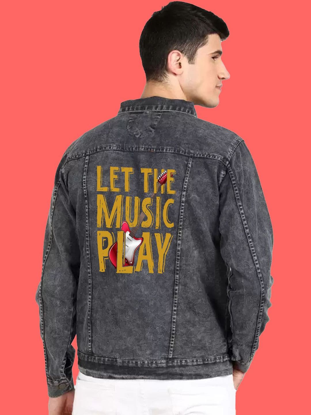 KLIZEN Men Washed Denim Jacket thumbnail 3