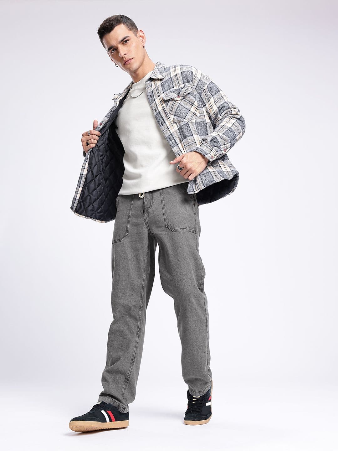 glitchez Men Light Fade Straight Jeans thumbnail 4