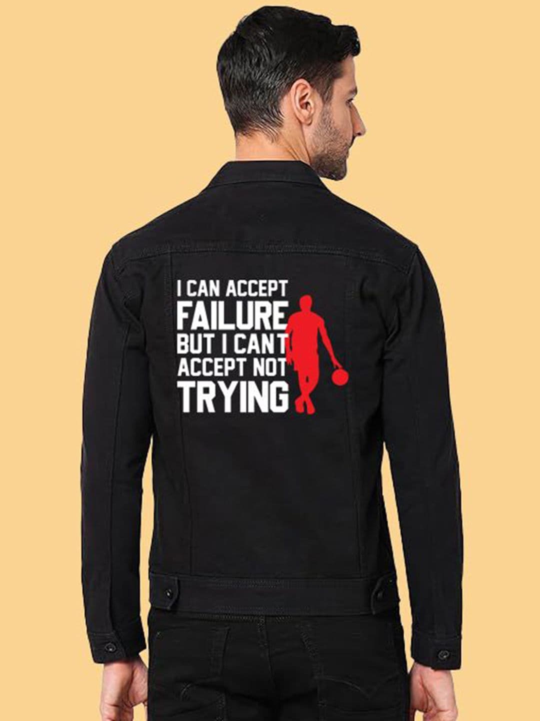 KLIZEN Men Graphic Printed Denim Jacket thumbnail 5