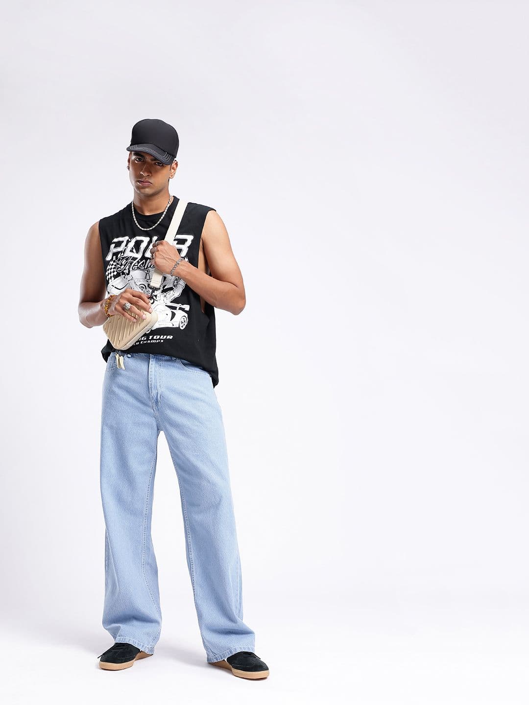 glitchez Men Flared Fit Jeans thumbnail 6