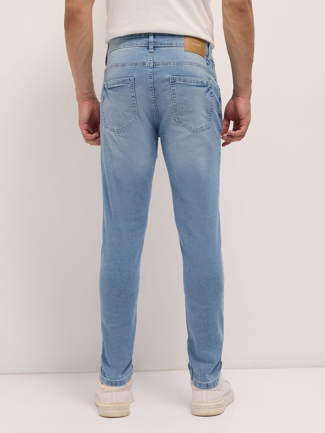 THE BEAR HOUSE Men Cotton Washed Skinny Fit Jean Stretchable Jeans thumbnail 6