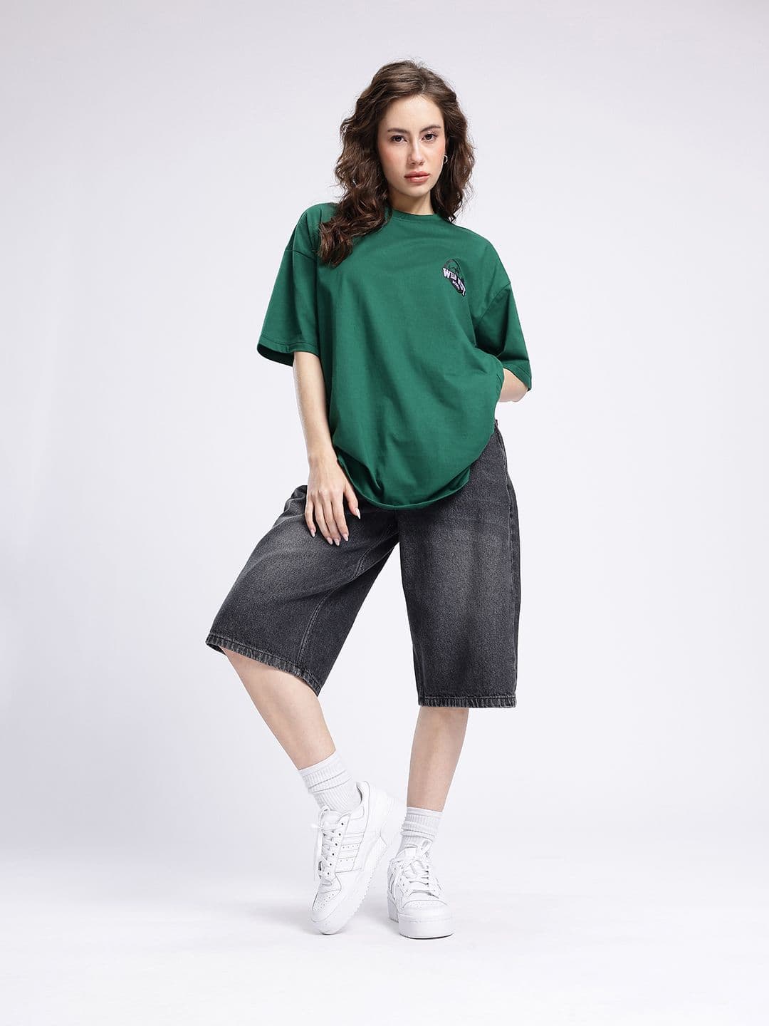 glitchez Women Faded Jorts thumbnail 6