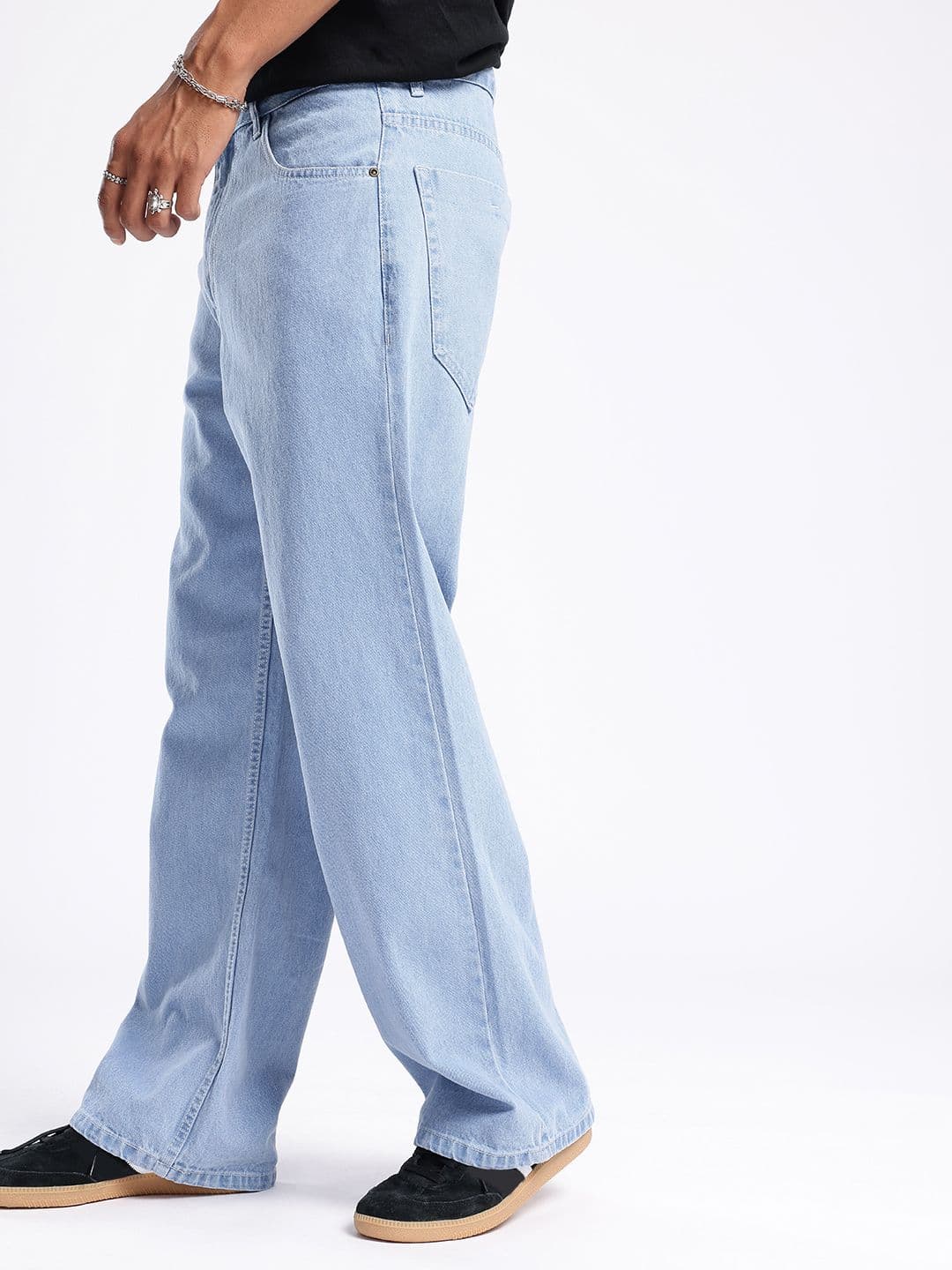 glitchez Men Flared Fit Jeans thumbnail 5
