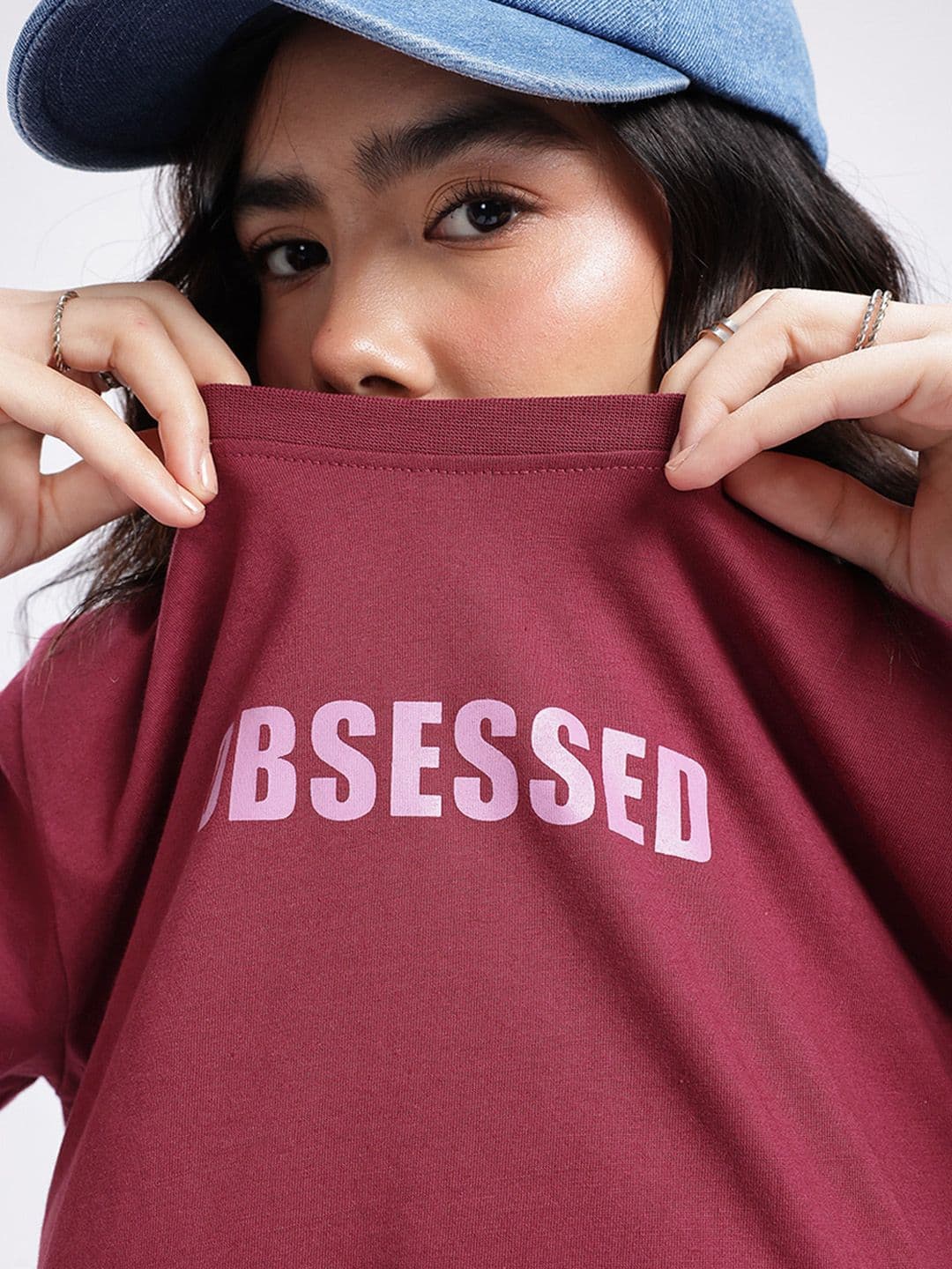 glitchez Typography Printed T-shirt thumbnail 5