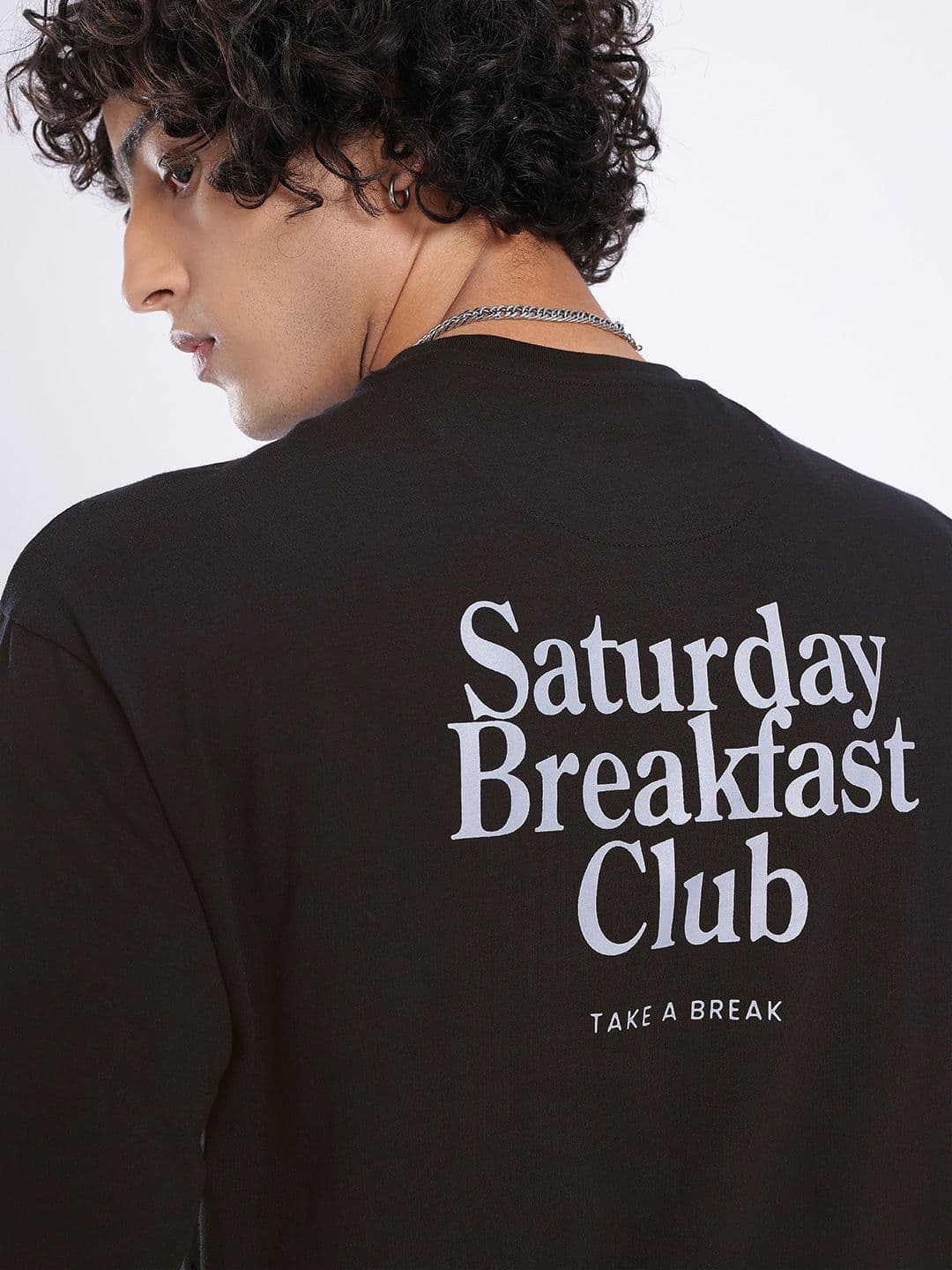 glitchez Printed Oversized Fit T-shirt thumbnail 6