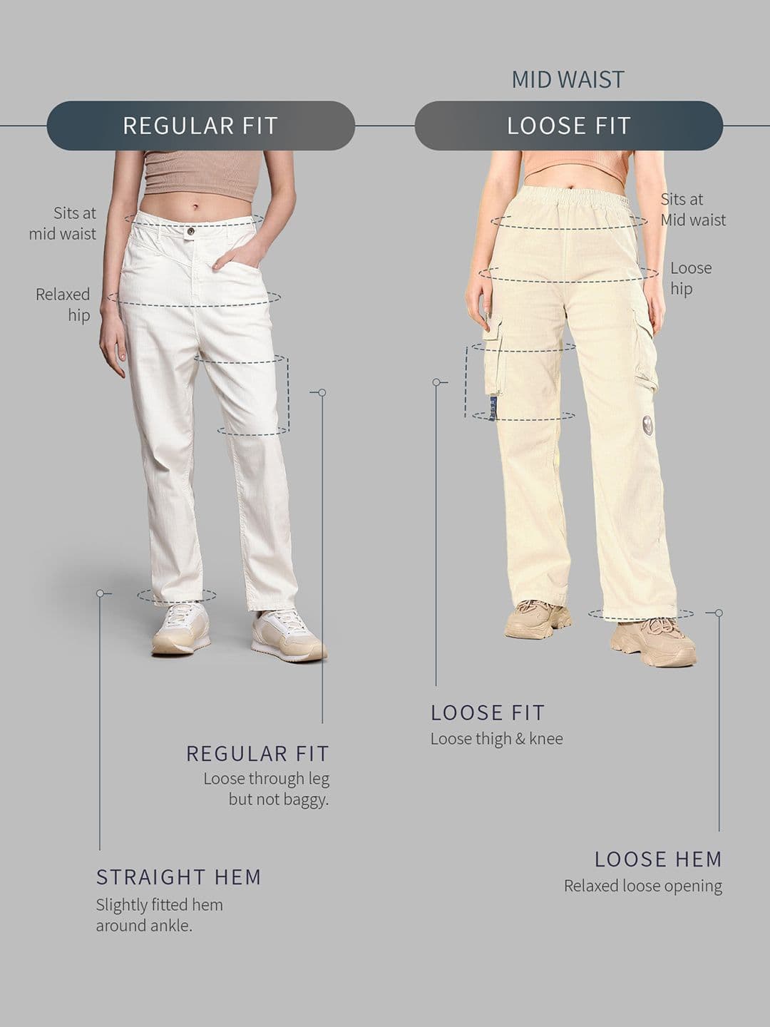 glitchez Women Pleated High-Rise Korean Pants thumbnail 7