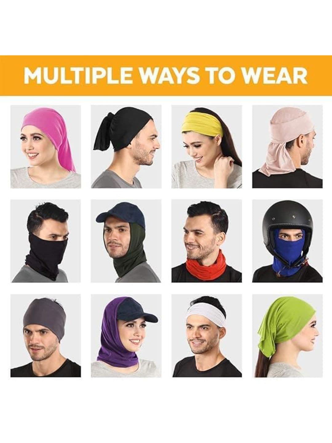 PAROPKAR Men Bandana Headband thumbnail 2