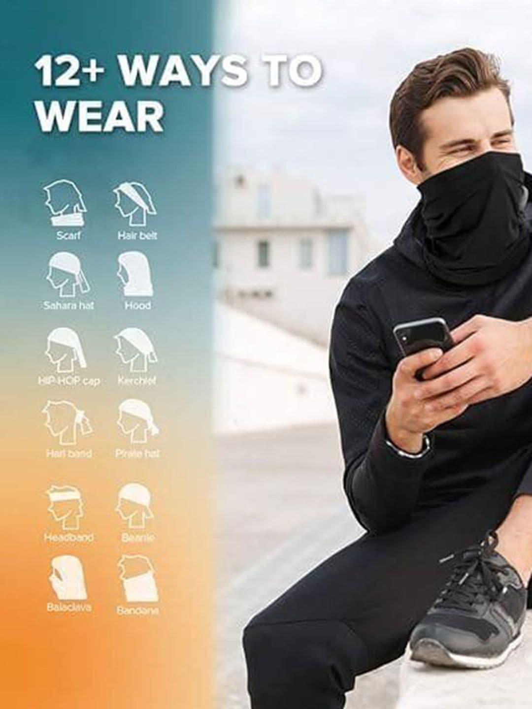 PAROPKAR Men Bandana Headband thumbnail 3