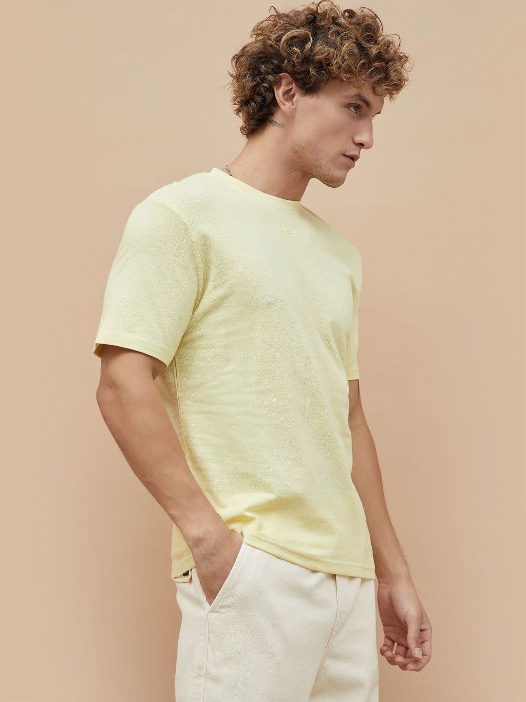 Bossini Round Neck Cotton Relaxed Fit T-shirt thumbnail 7