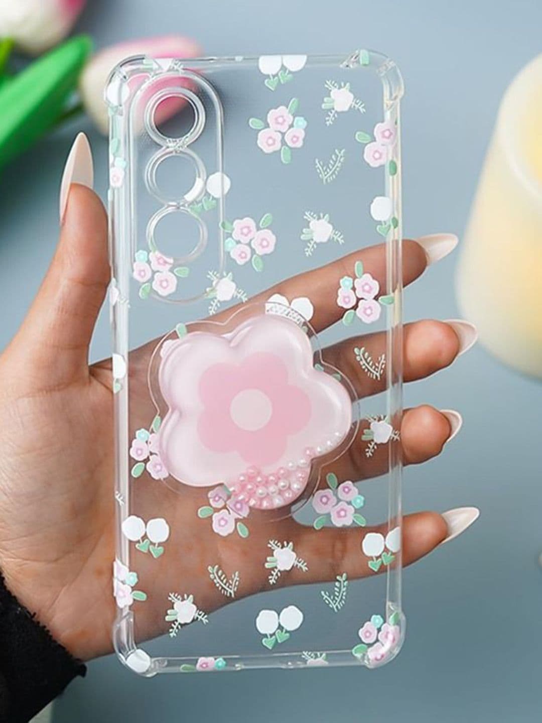PEEPERLY Floral Printed OnePlus Nord CE4 Lite 5G Back Case Mobile Accessories thumbnail 7