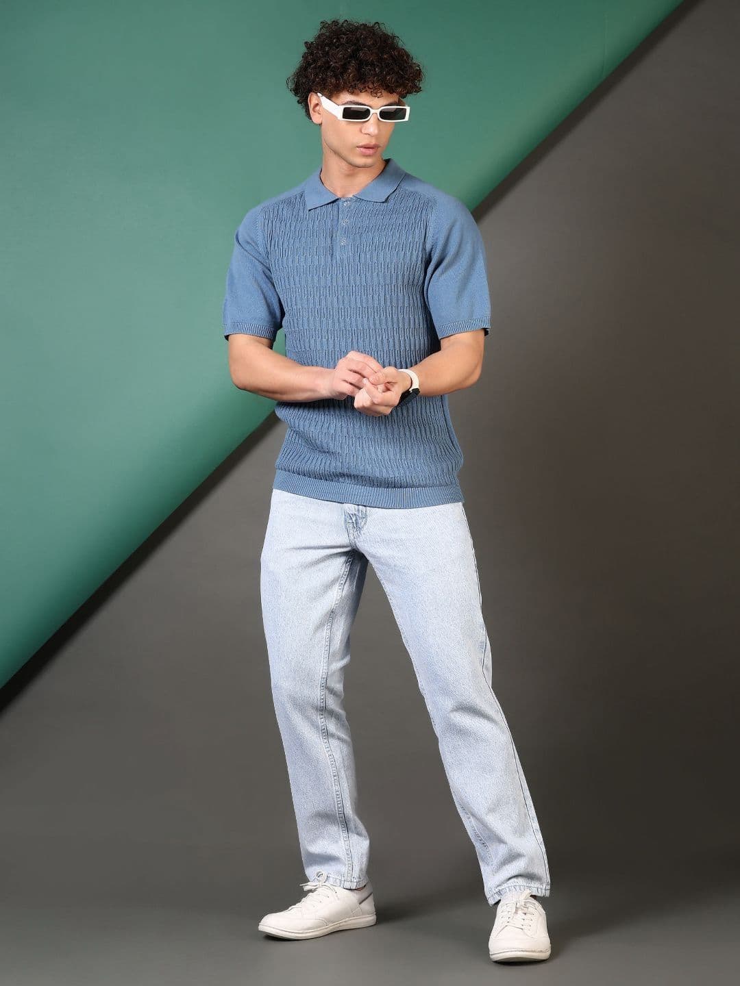 LIMEROAD Men Polo Collar Pockets T-shirt thumbnail 4