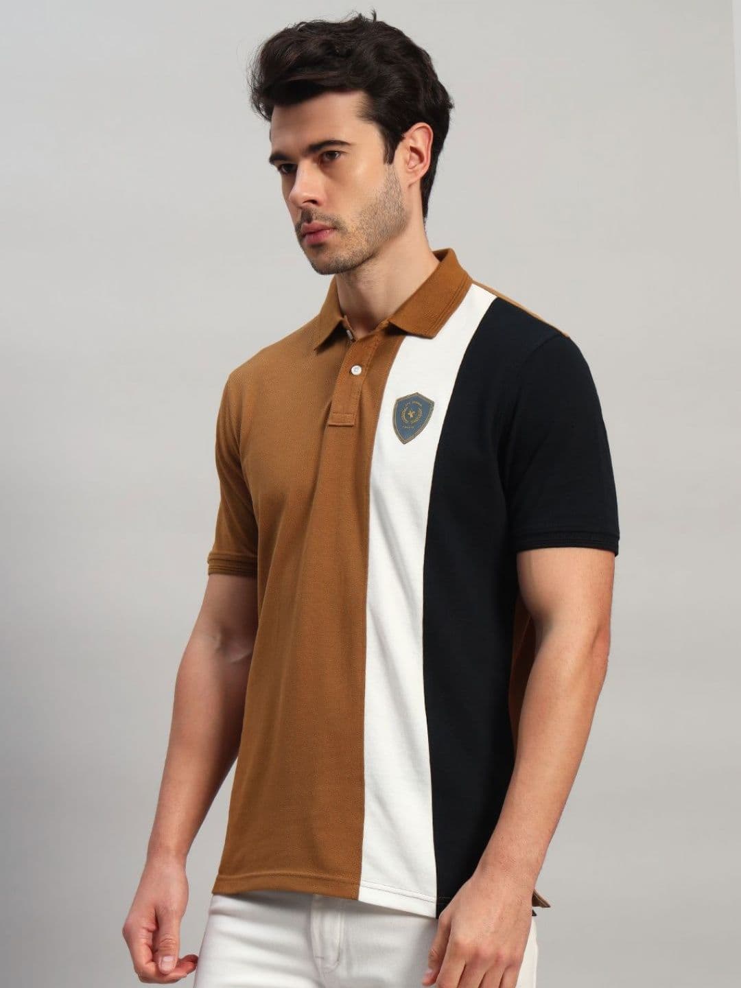 Cantabil Men Polo Collar Pockets T-shirt thumbnail 7