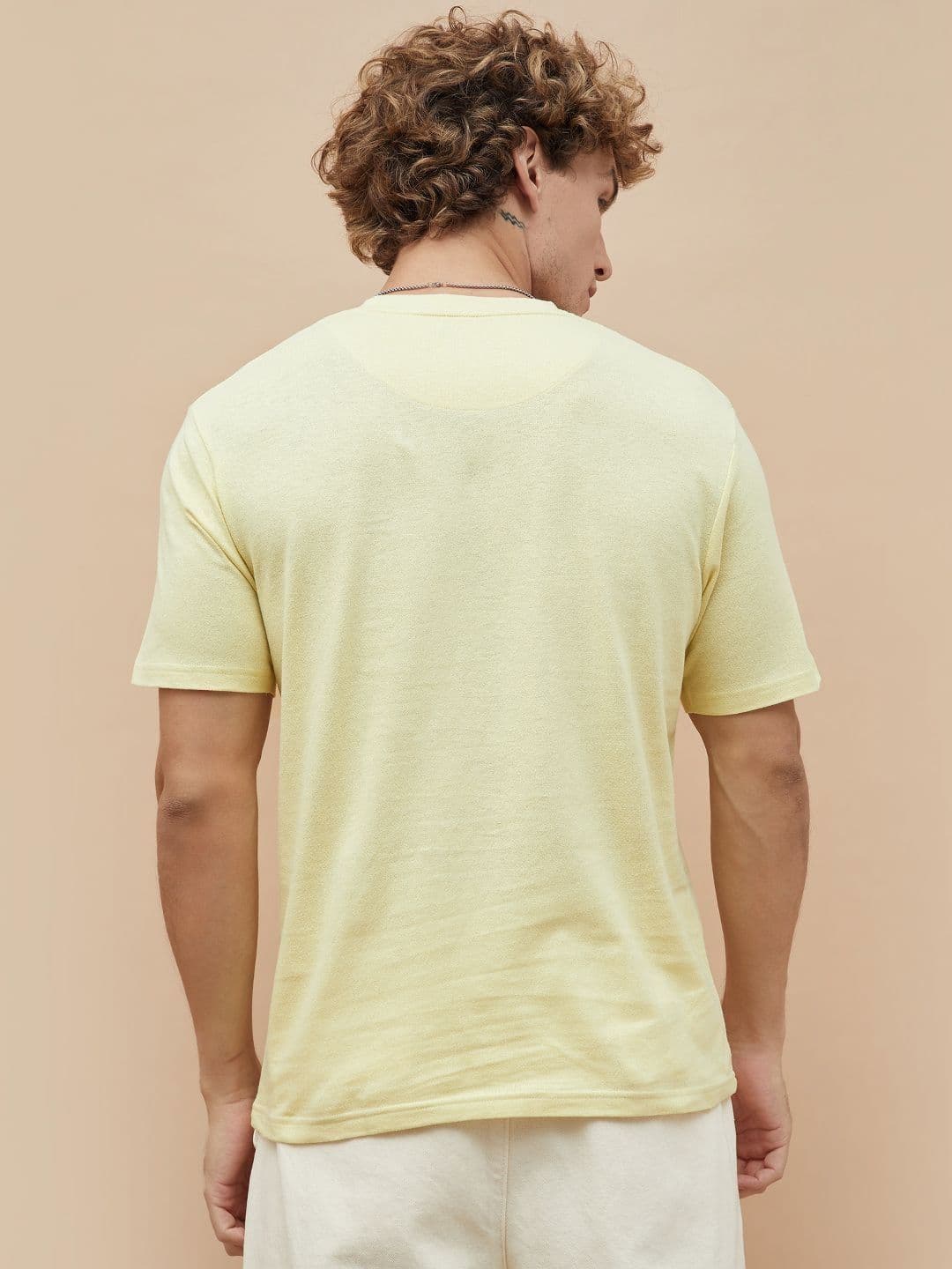 Bossini Round Neck Cotton Relaxed Fit T-shirt thumbnail 4