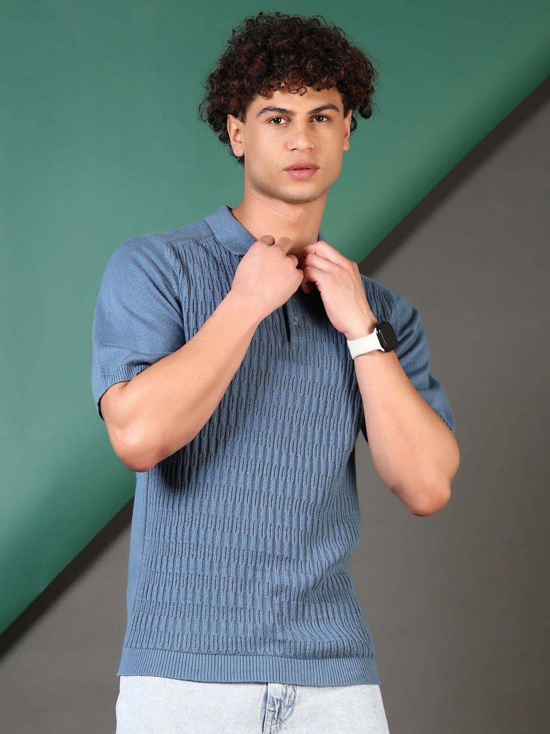 LIMEROAD Men Polo Collar Pockets T-shirt thumbnail 5